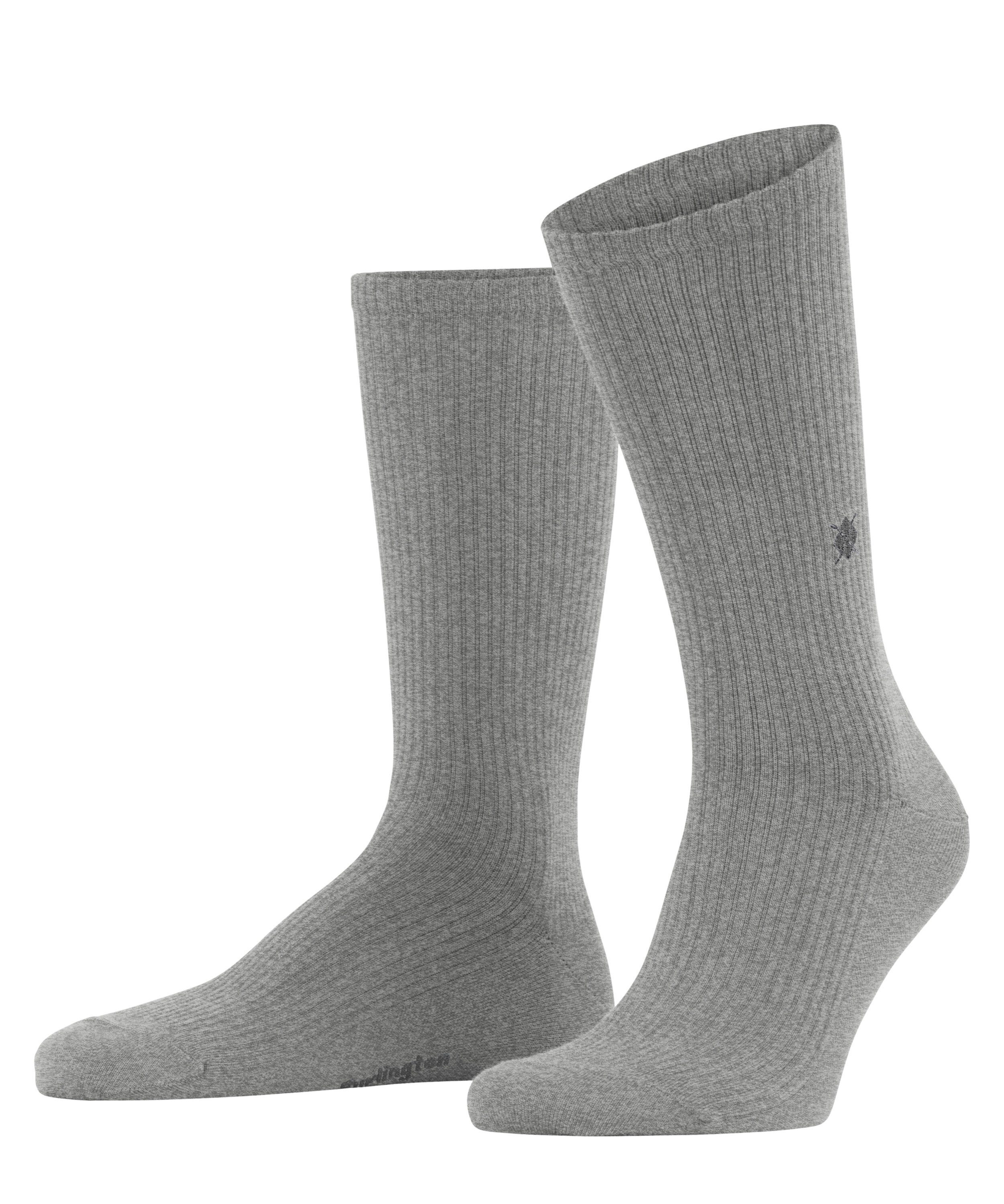 Burlington Socken Boston (1-Paar) light grey (3400)