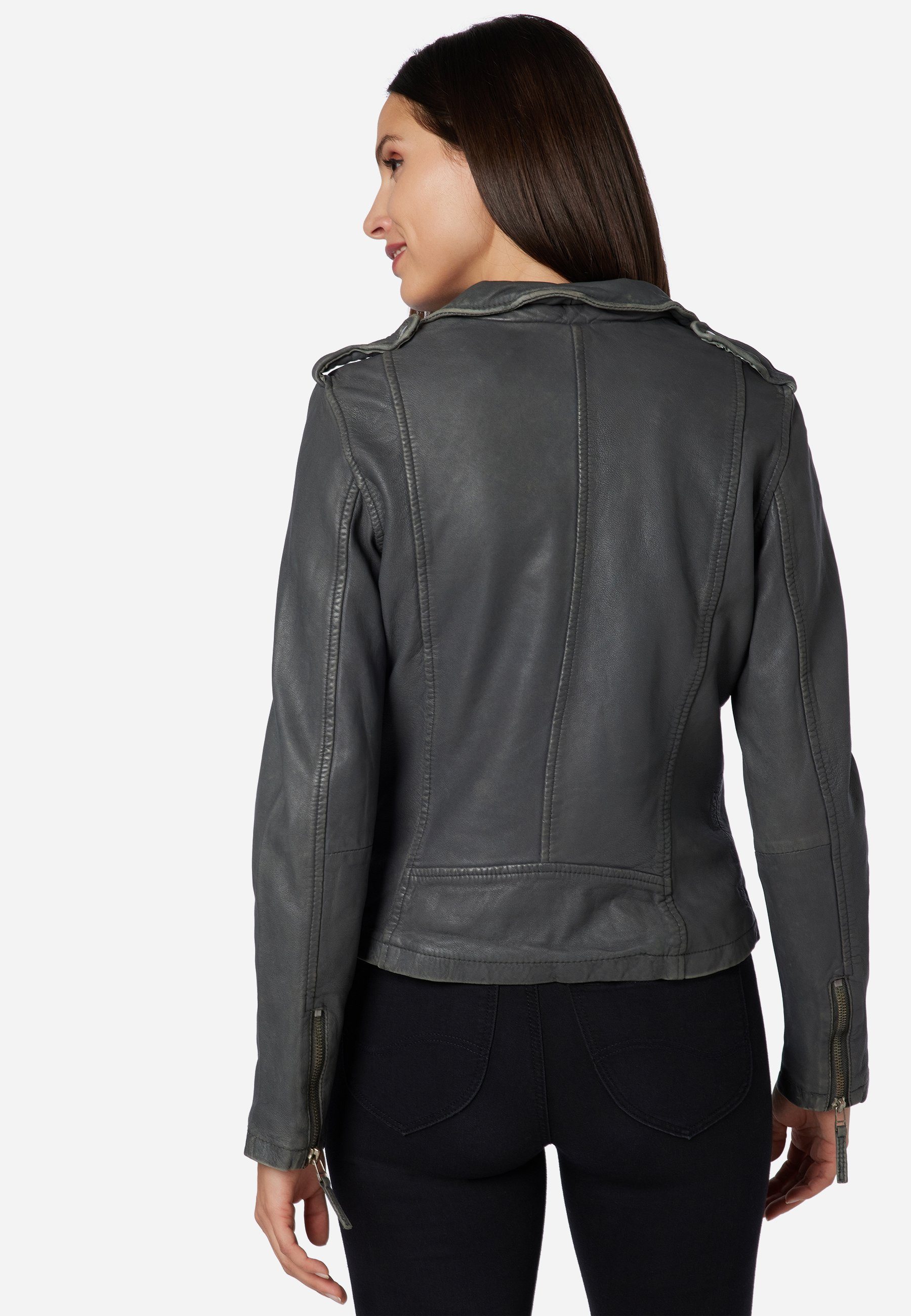 RICANO Lederjacke Foxy stylische Bikerjacke