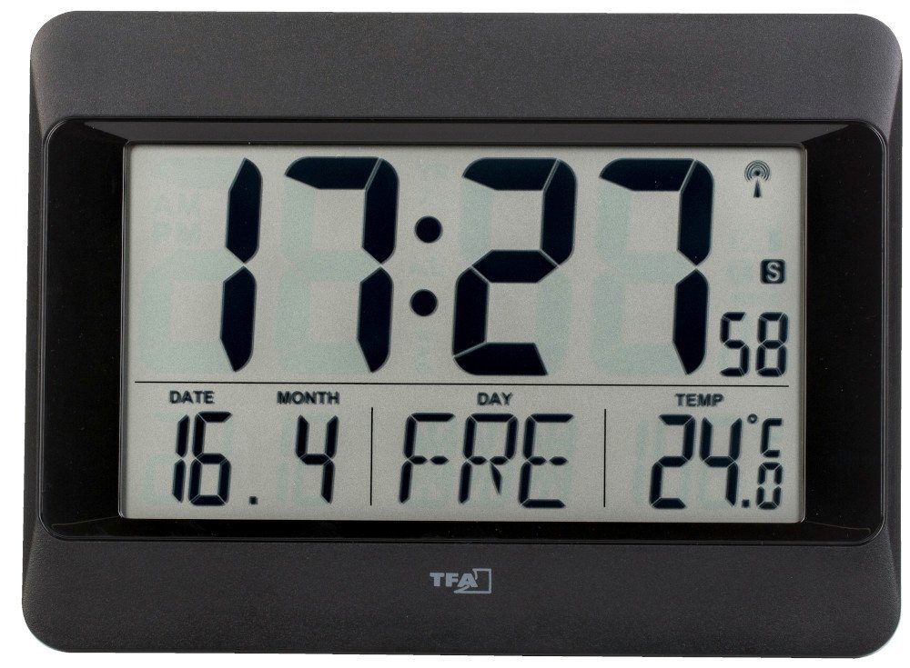 TFA Dostmann Funkwanduhr TFA 60.4519.01 digitale günstig online kaufen