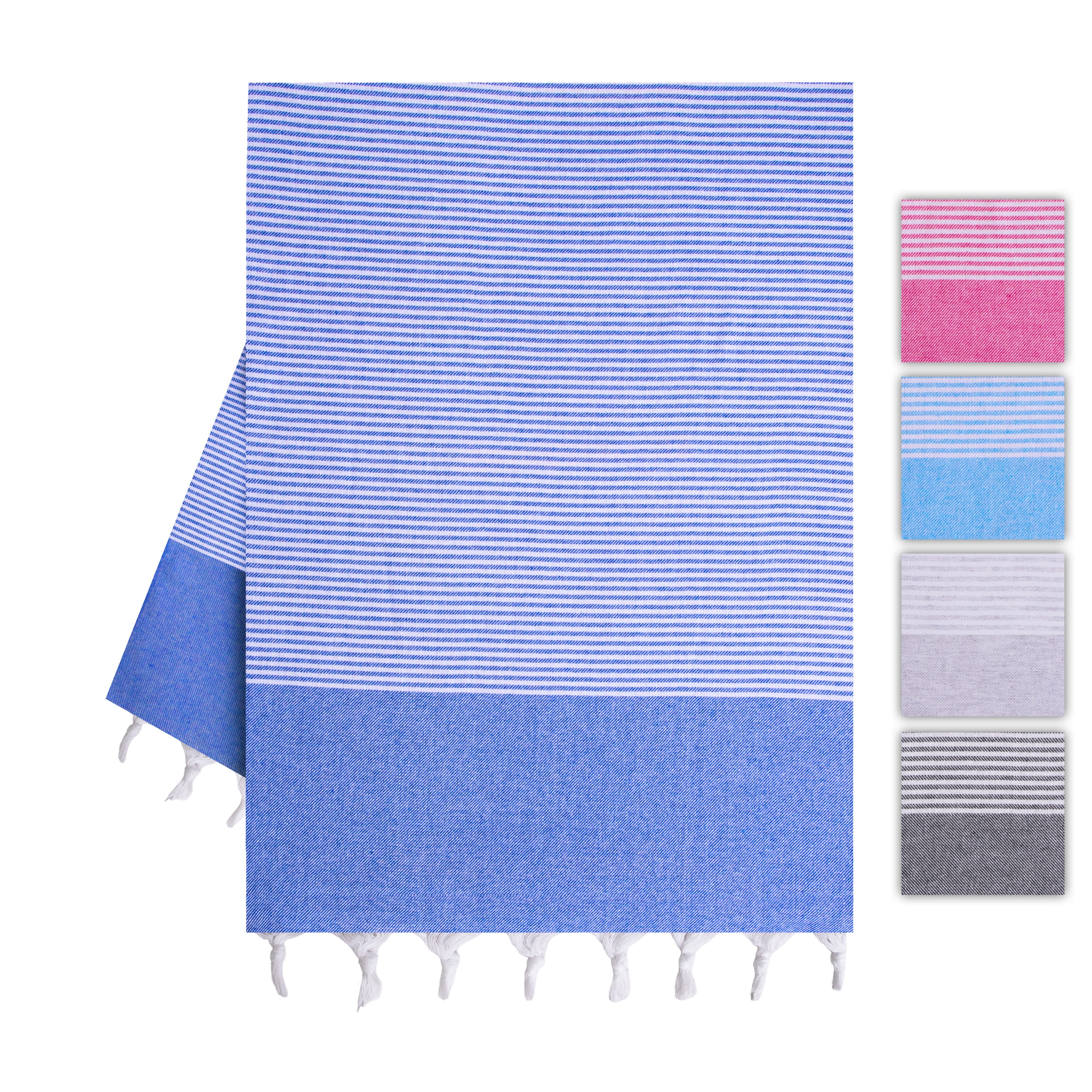 herémood Hamamtuch Luxuriöses Saunatuch, großes Strandtuch, 90x170 cm, vorg günstig online kaufen