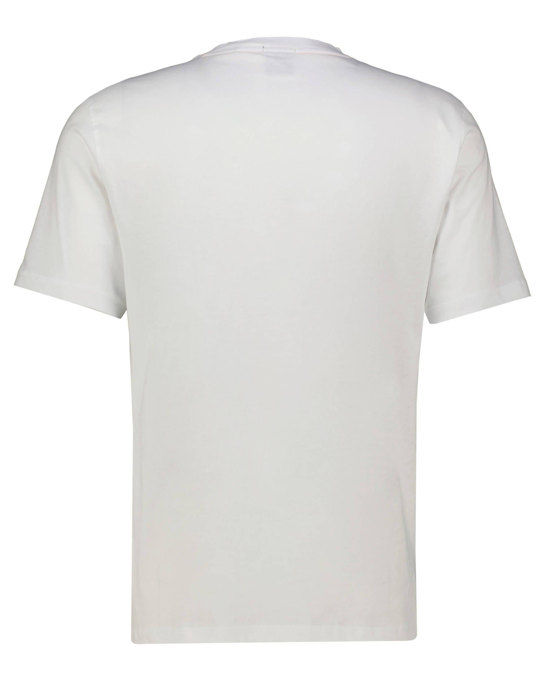 (10) weiss TEEART BOSS (1-tlg) T-Shirt ORANGE BOSS Herren T-Shirt