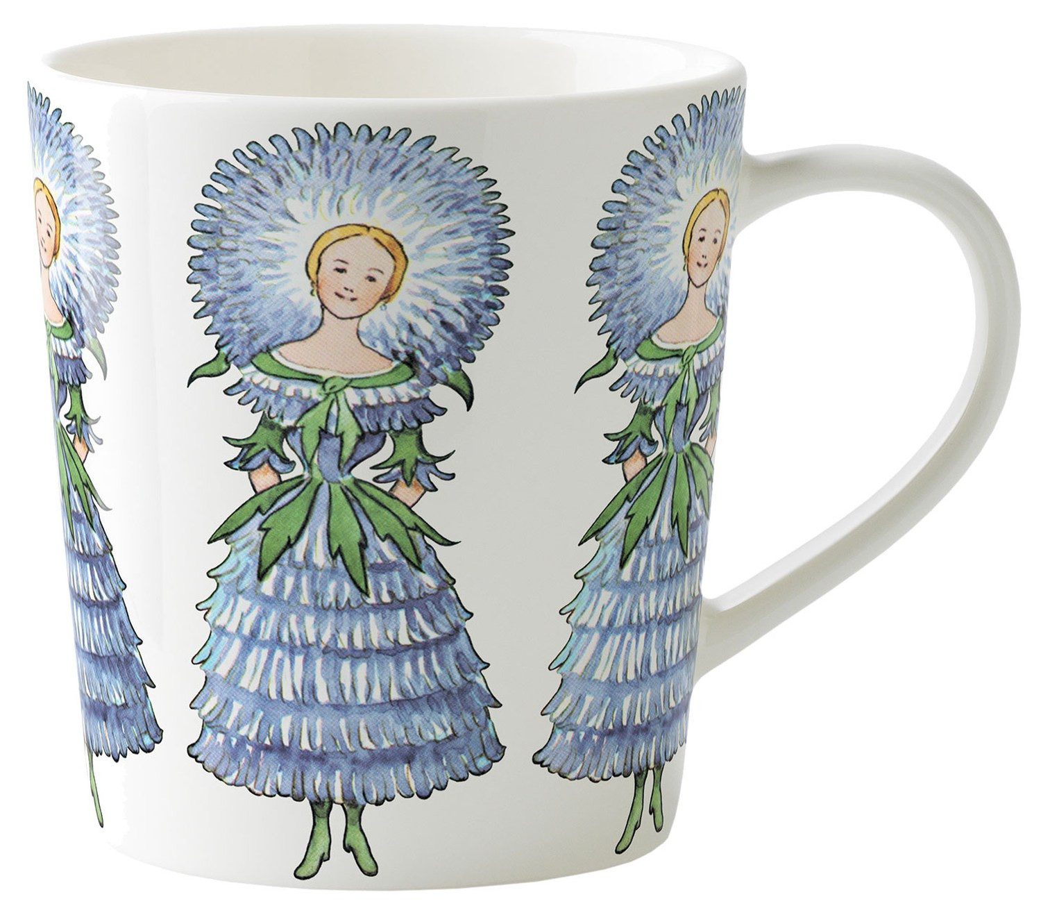 Tasse Elsa Beskow 0,4 l Frau Aster