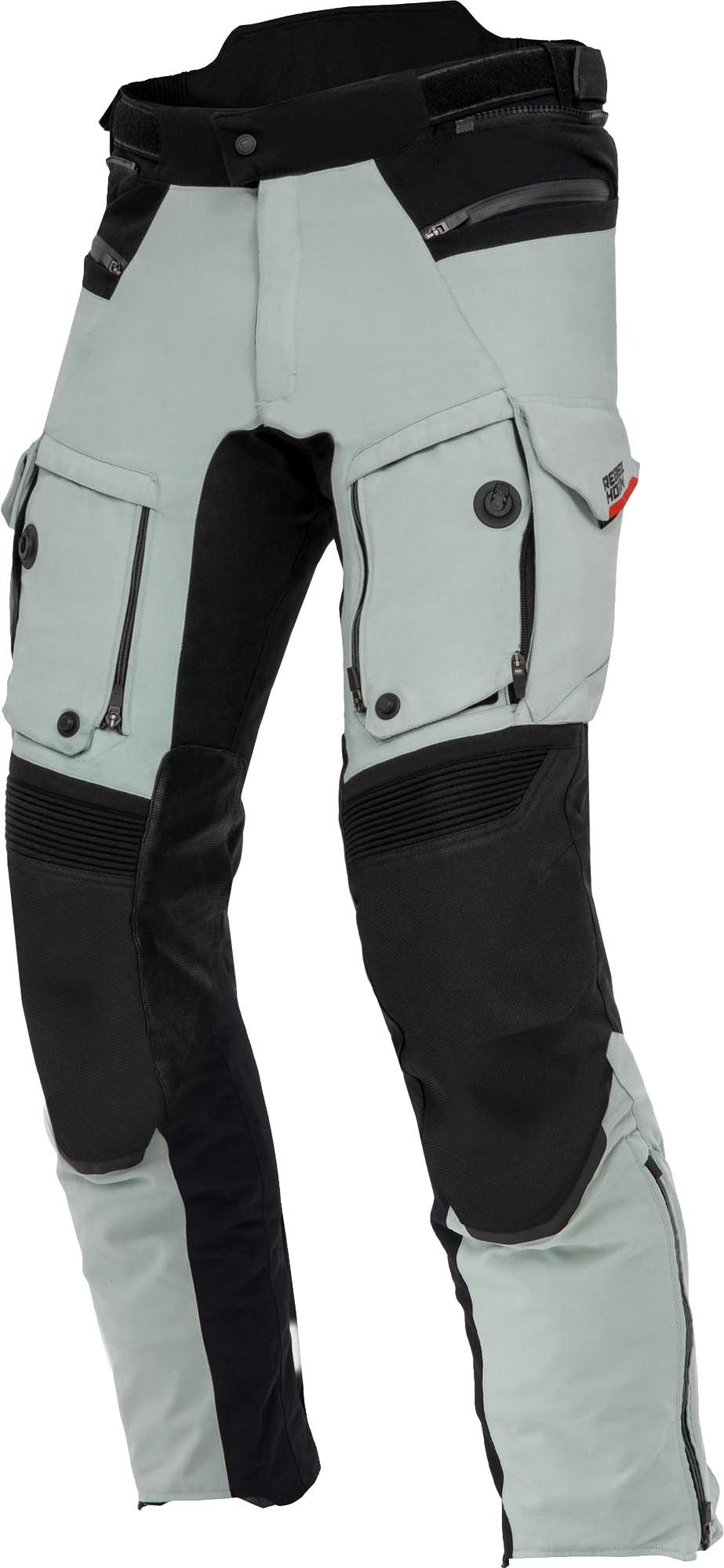 Rebelhorn Motorradhose Range wasserdichte Motorrad Textilhose Verbindungsreißverschluss,Hüftprotektoren enthalten,Knieprotektor