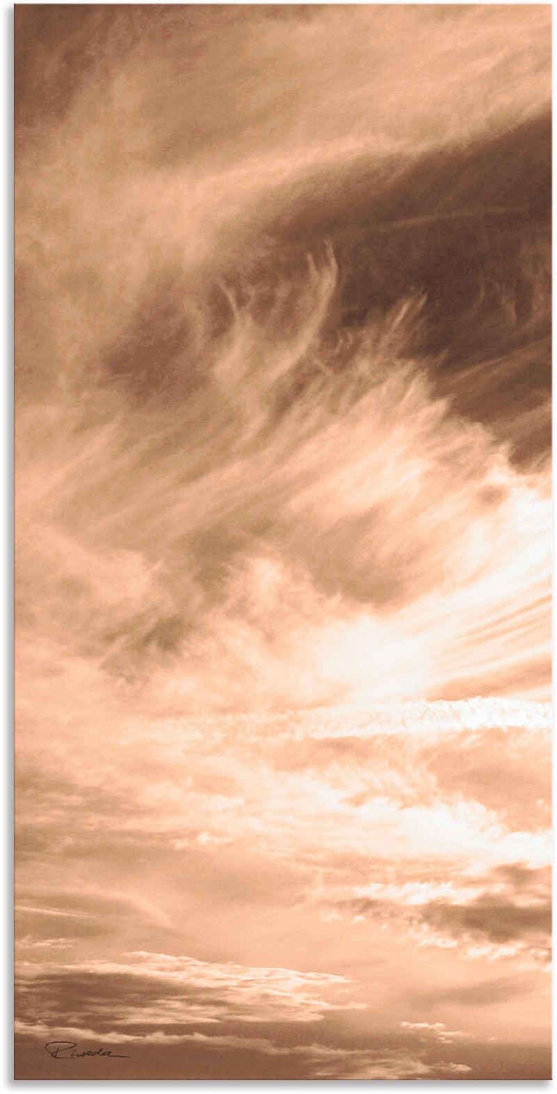 Artland Wandbild Die Elemente: Luft, Zen (1 St), als Alubild, Outdoorbild, Leinwandbild in verschied. Größen