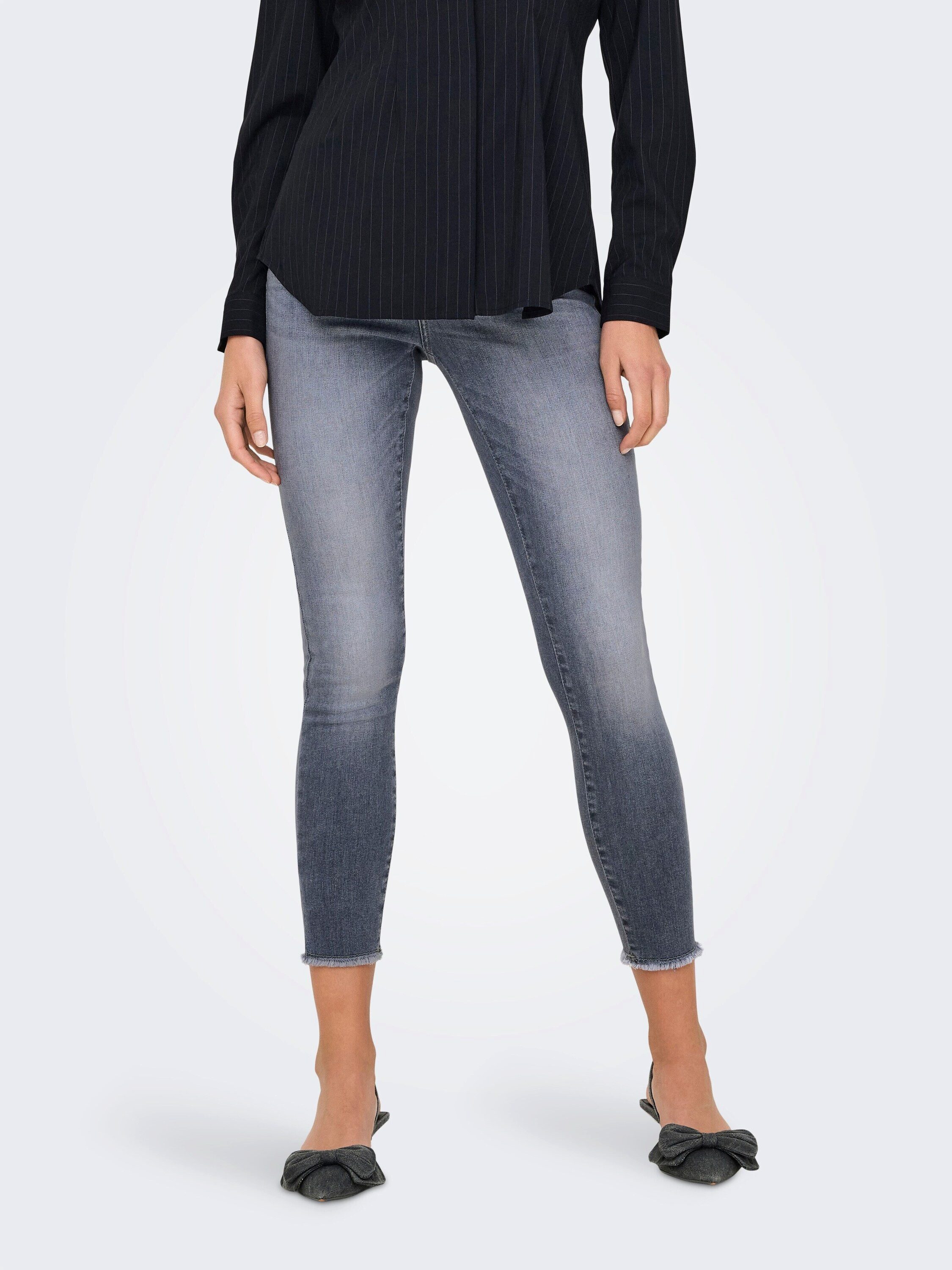 ONLY Skinny-fit-Jeans ONLBLUSH MID SKIN ANK günstig online kaufen