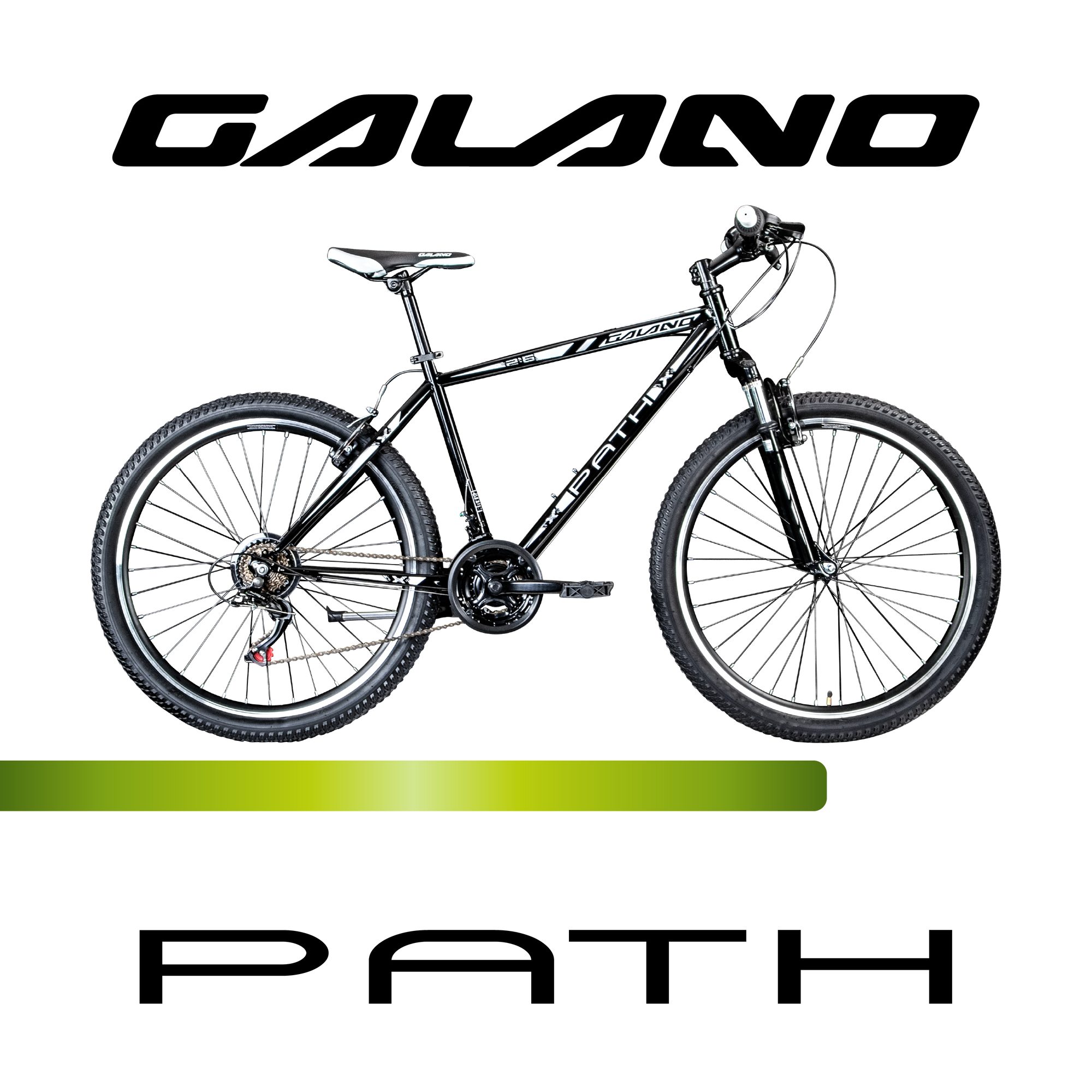 Galano Mountainbike Path, 21 Gang, Kettenschaltung, Mountainbike Jugendfahrrad ab 160 cm Fahrrad MTB Hardtail