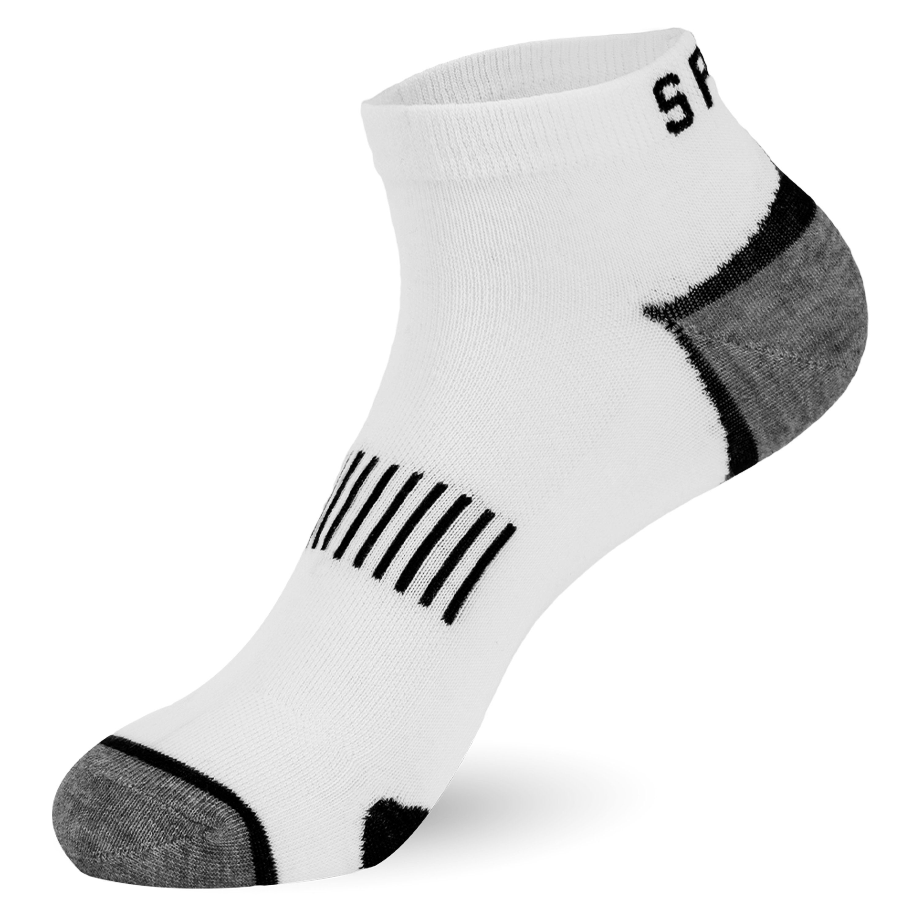TEXEMP Sneakersocken 6 bis 18 Paar Sneaker Socken Herren & Damen Mehrfarbig Baumwolle Kurz (Packung, 6-Paar) Atmungsaktiv – Bild 2 von 5