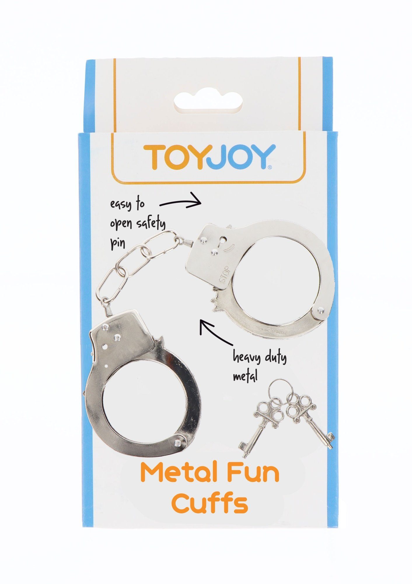 TOYJOY Handschellen - Metall-Handschellen silber