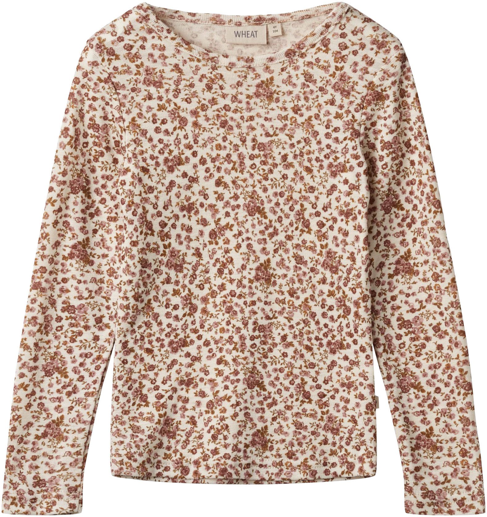 WHEAT Langarmshirt Wool T-Shirt L/S Alfie