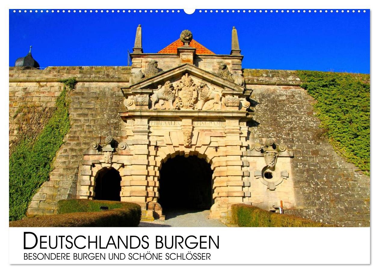 CALVENDO Wandkalender Deutschlands Burgen - besondere Burgen und schöne Schlösser (Wandkalen