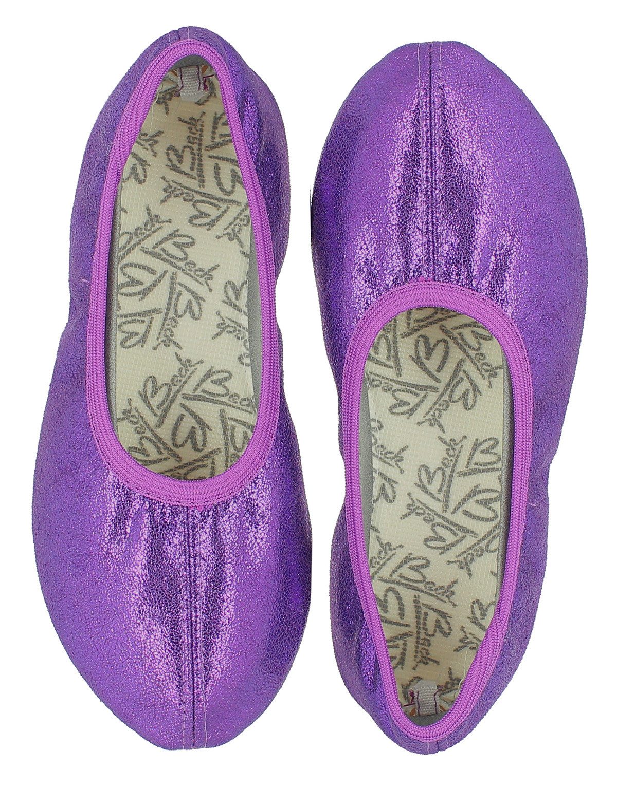 Beck Schläppchen Basic Glitzer Gymnastikschuh