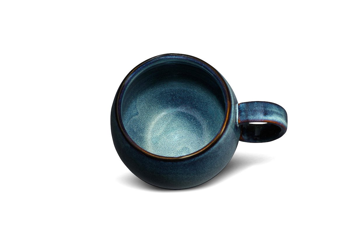 MAOCI teaware for your life Tasse Jumbotasse jeans Keramik 0,5 L, 1-tlg., mikrowellengeeignet
