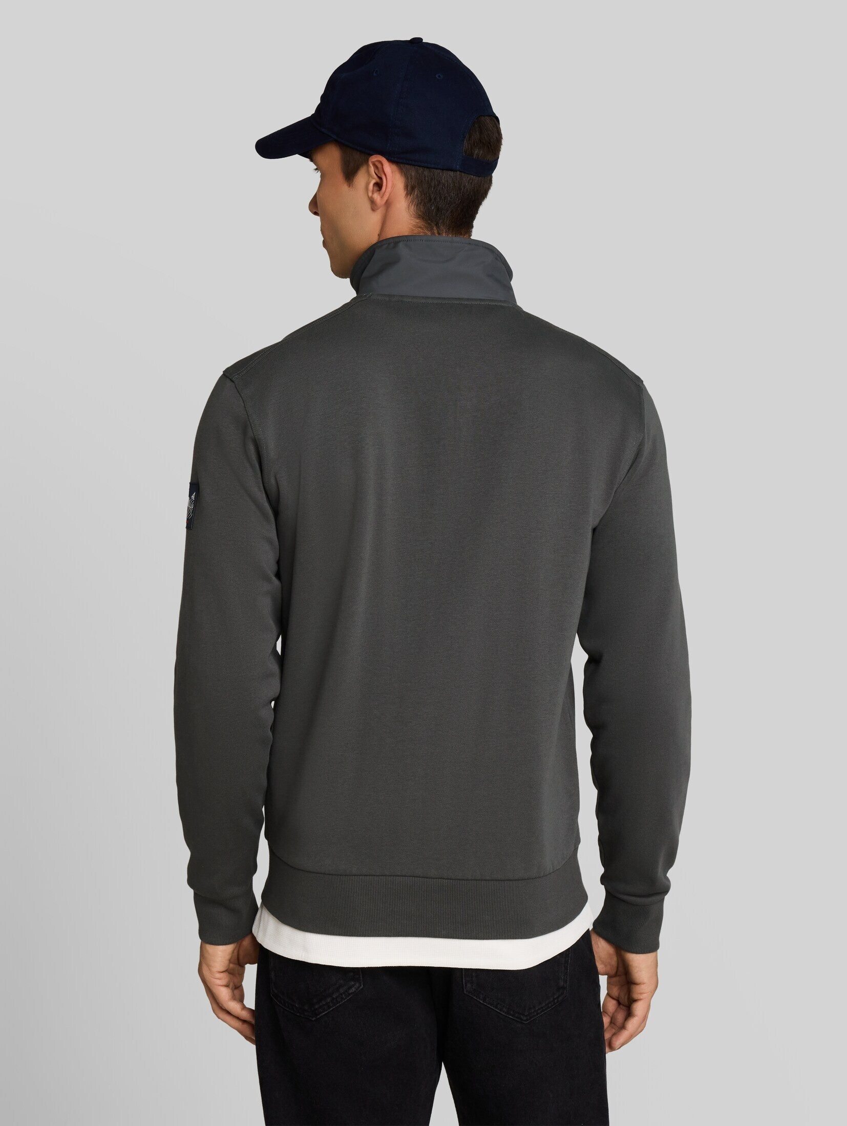 TOM TAILOR Sweatjacke Strick & Sweatshirts Sweatjacke mit Stehkragen