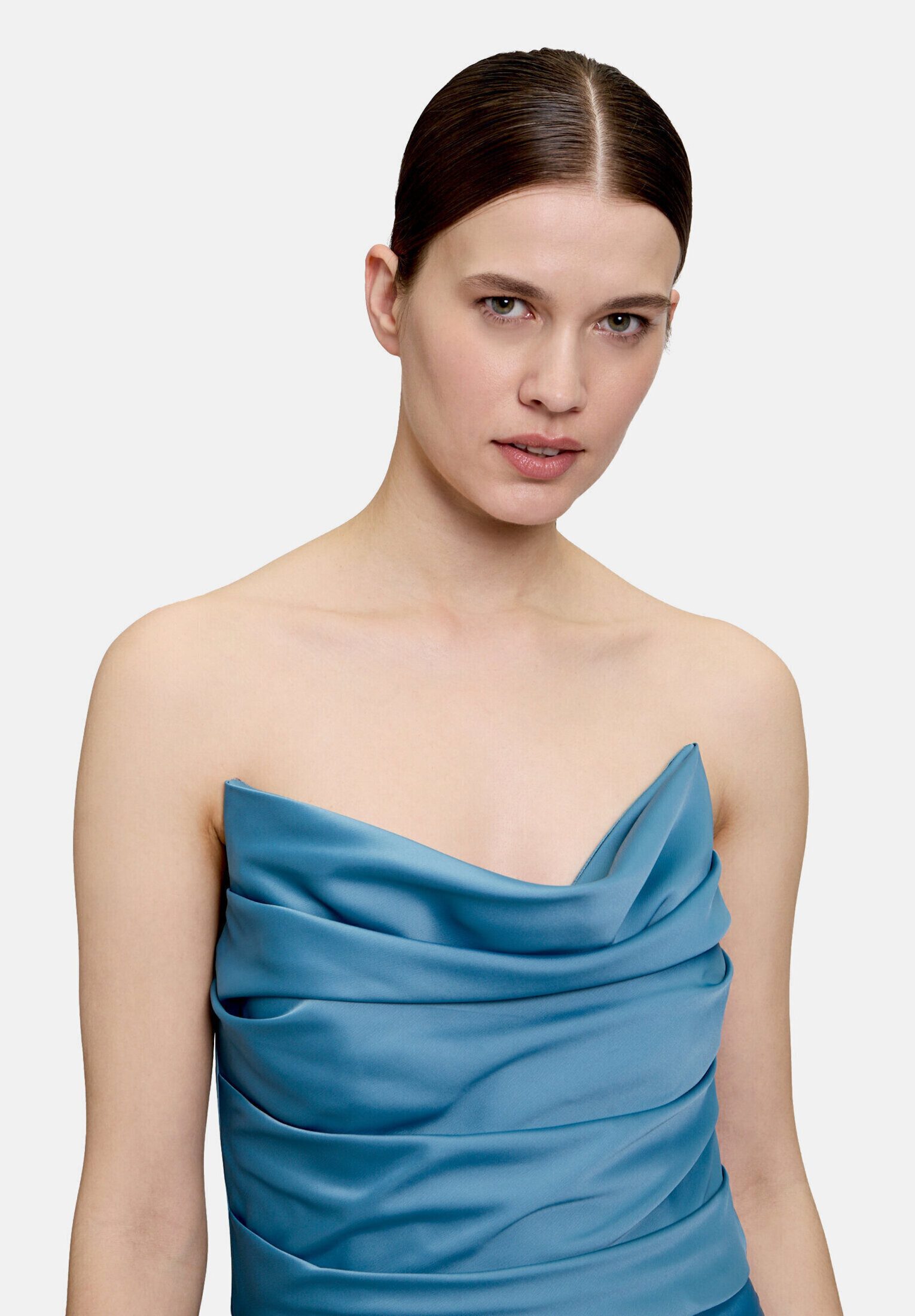 Vera Mont Abendkleid Damen figurbetont Schluppe