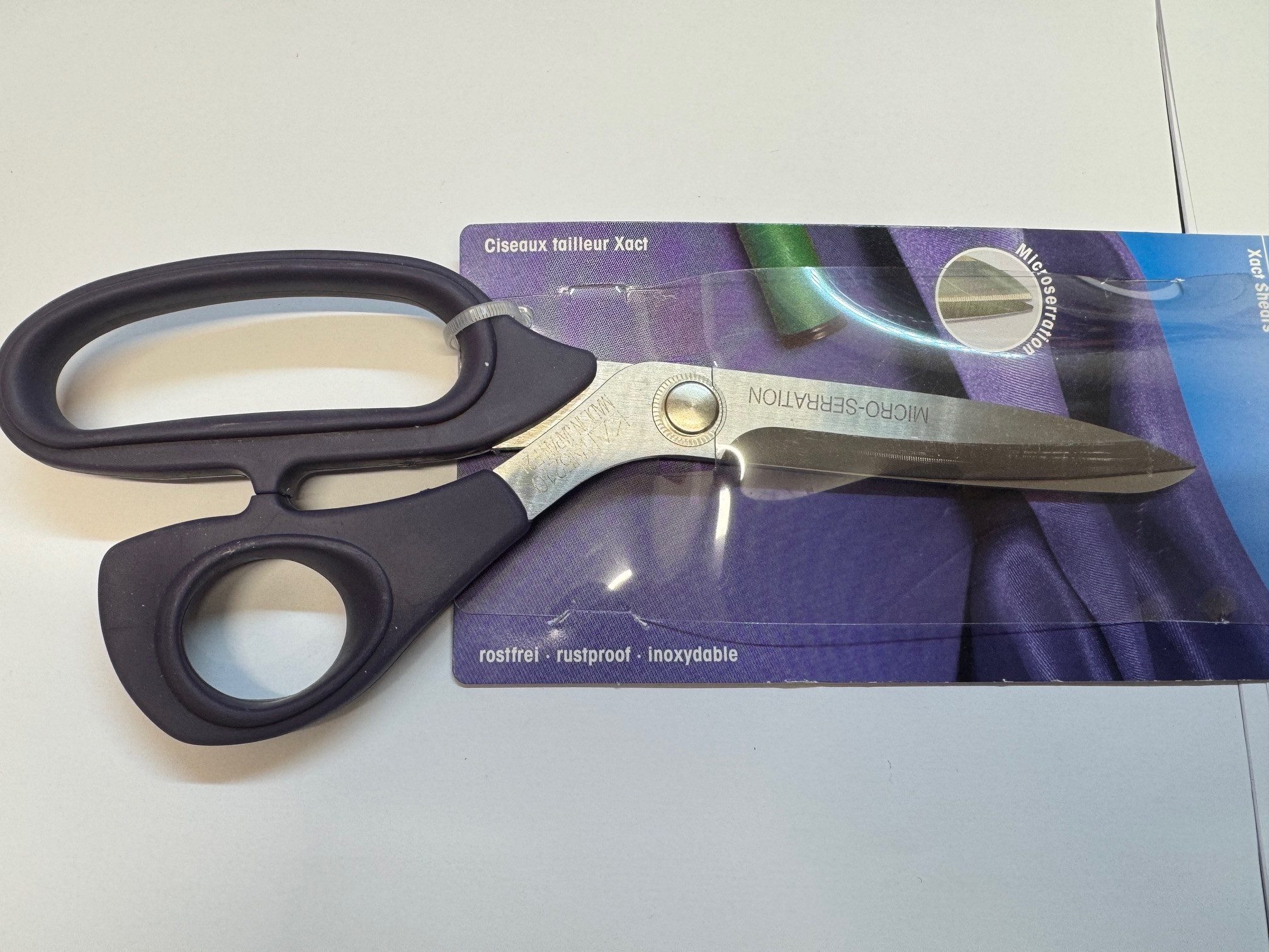 Prym Stoffscheren Schneiderschere "Professional" Xact 21cm, Micro Serration