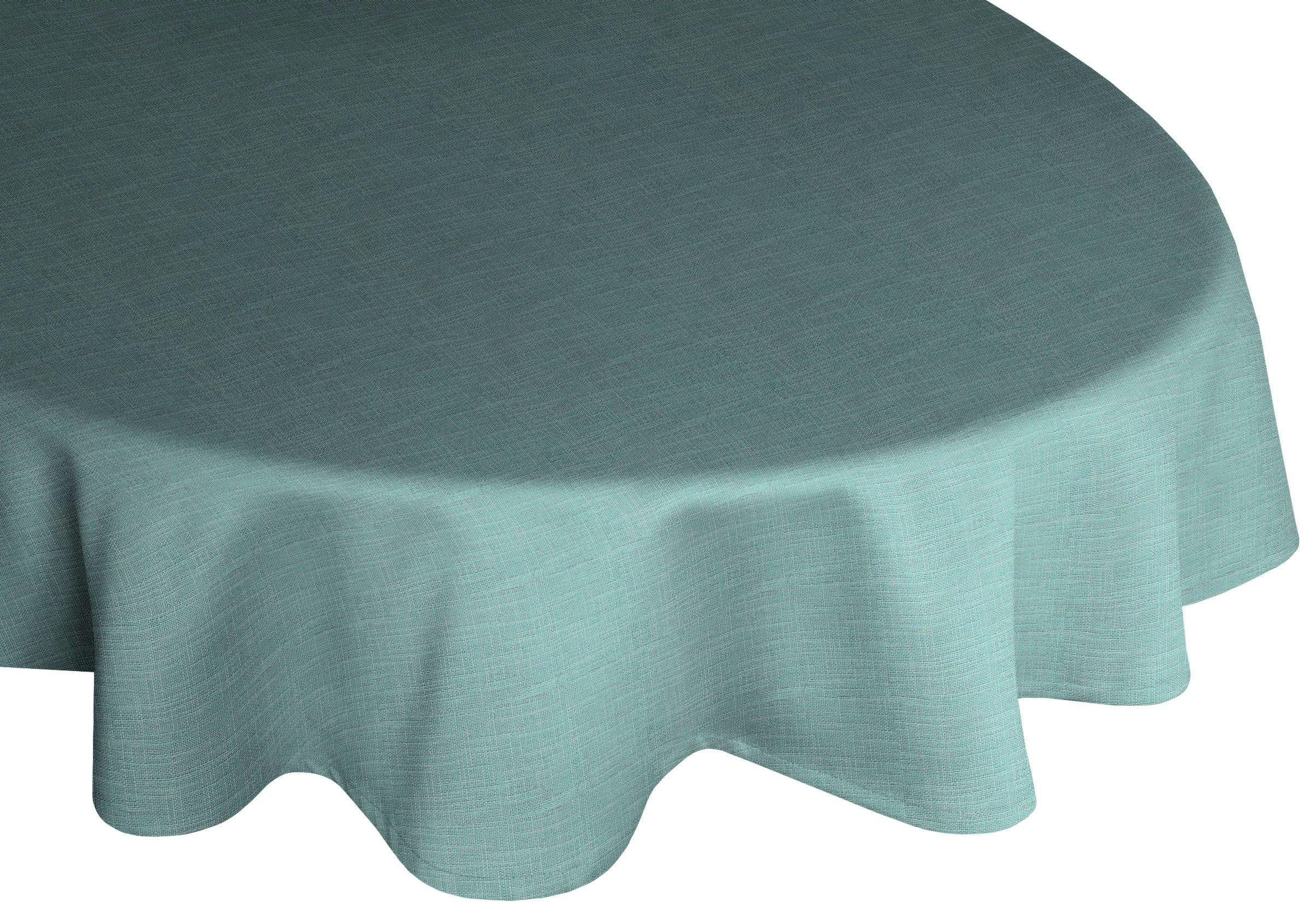 Wirth Tischdecke WIESSEE, oval grün | Tischdecken