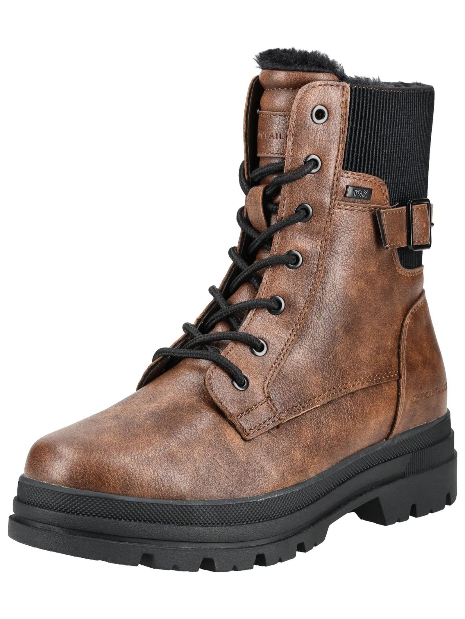 TOM TAILOR Tom Tailor Stiefelette Lederimitat günstig online kaufen
