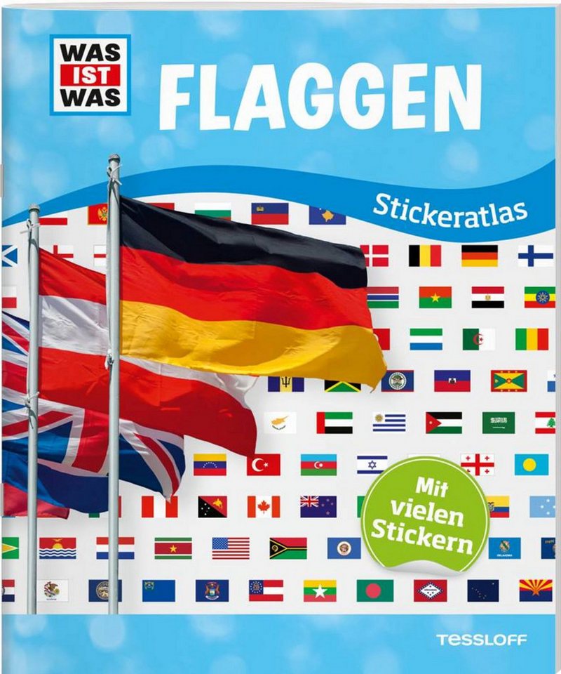 WAS IST WAS Sticker-Atlas Flaggen / diverse