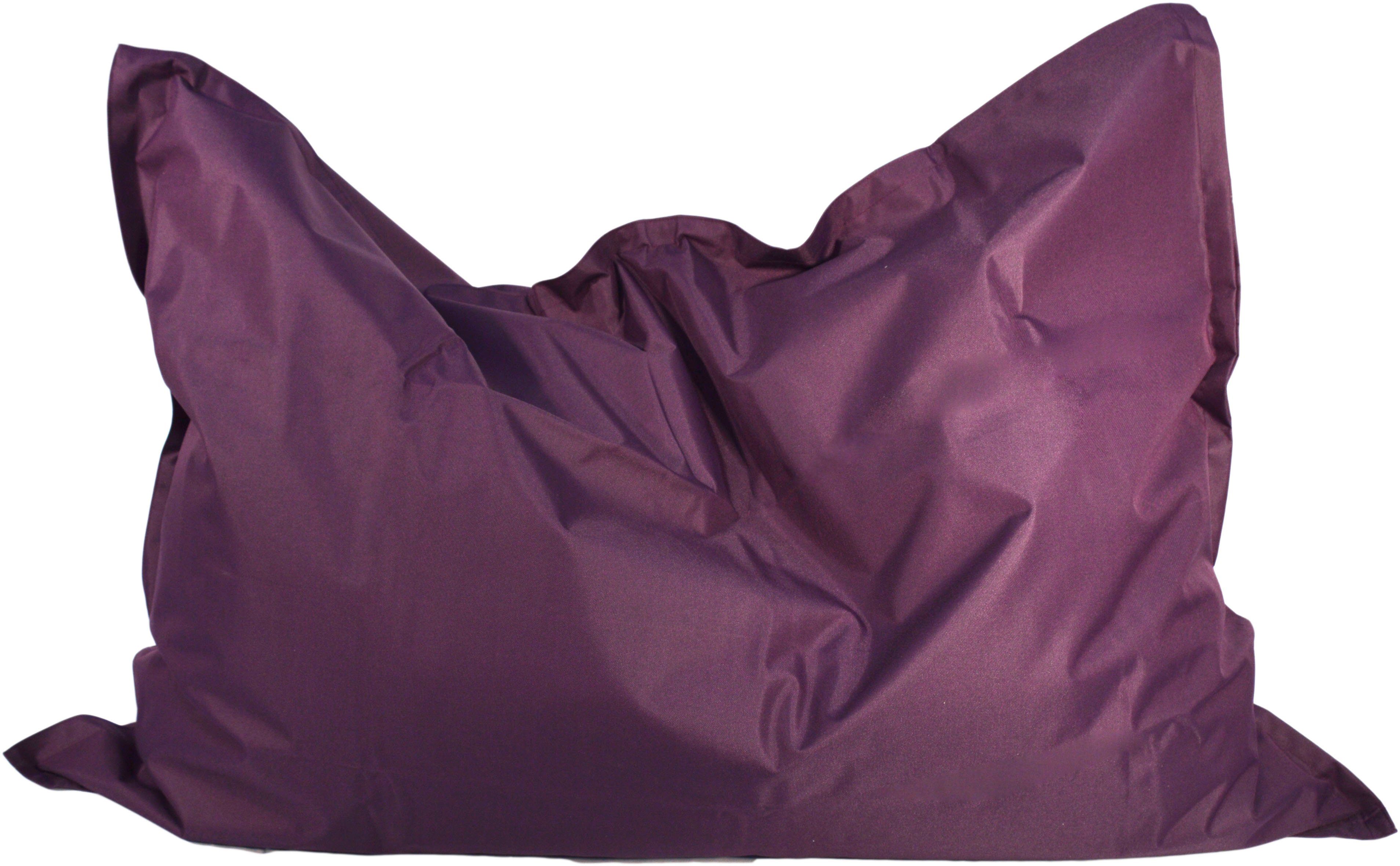 Kinzler Pouf Amara Classico, 90 Cm, Colore Senape, Morbido E Versatile
