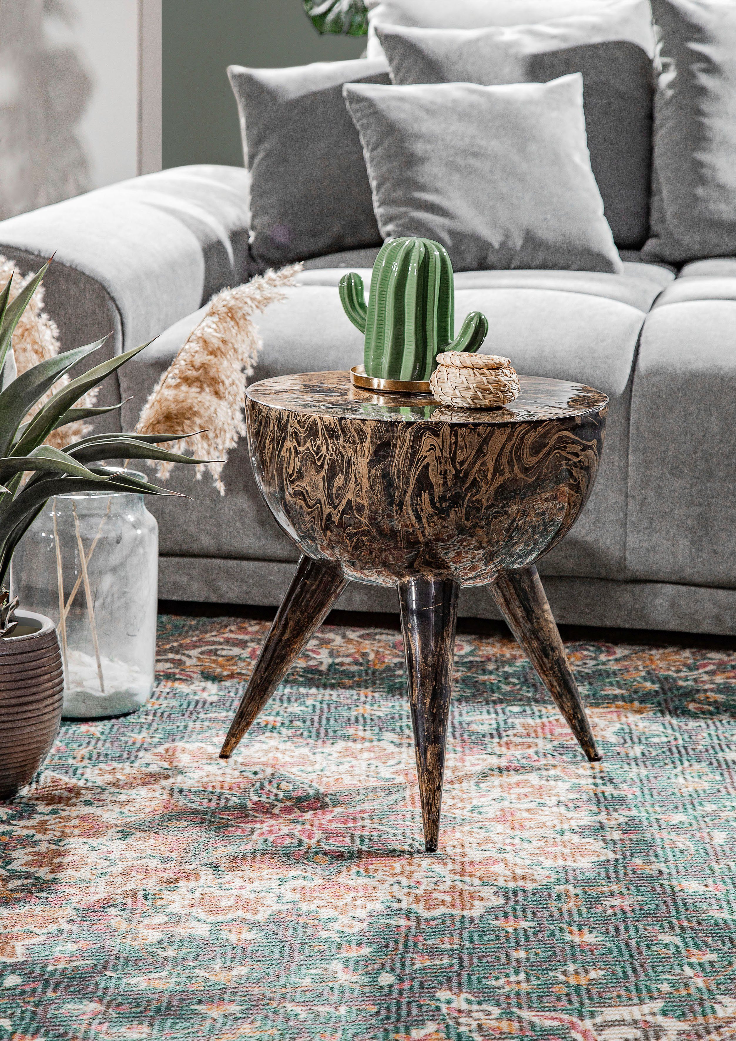 Gutmann Factory Beistelltisch Mix&Match, in toller Marmoroptik
