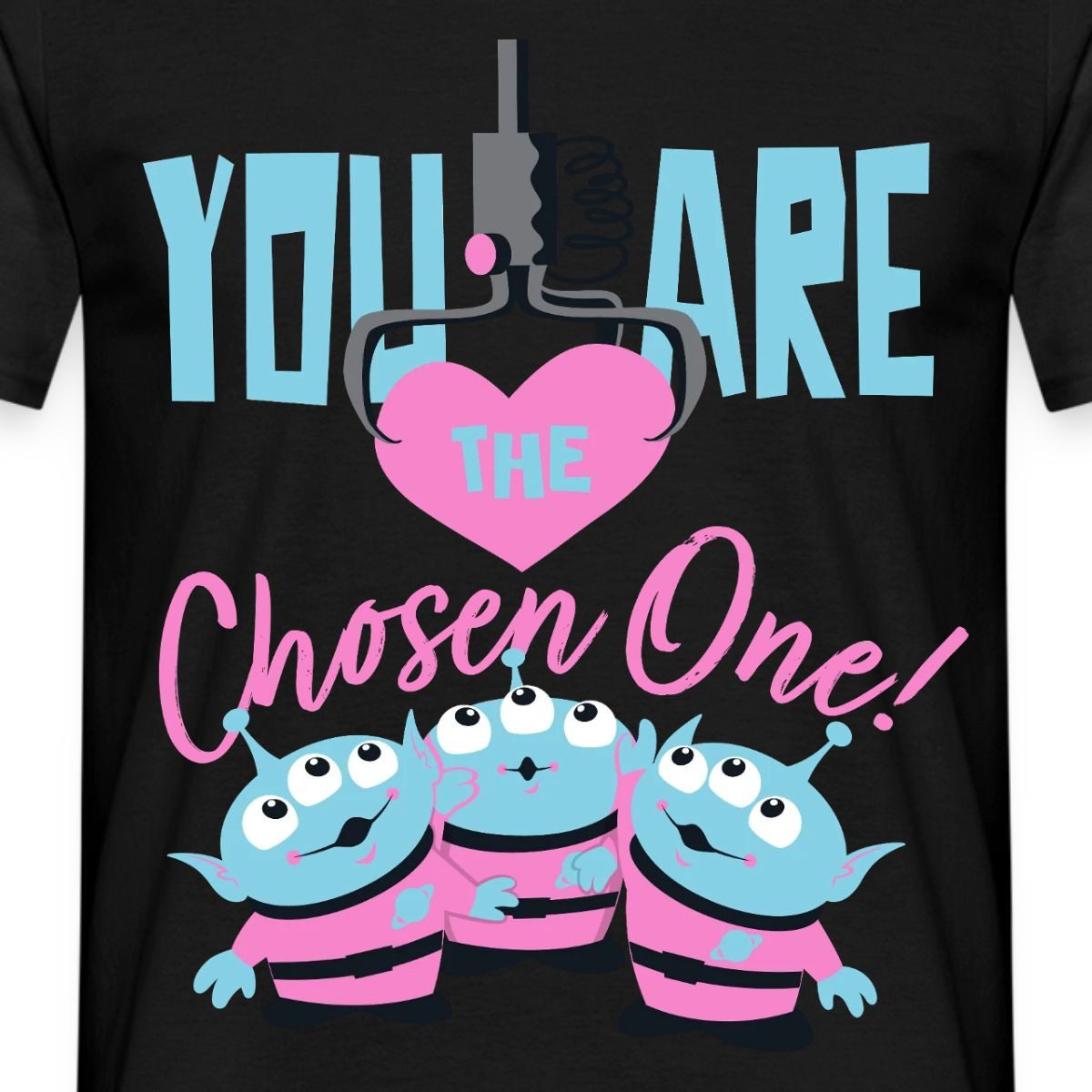 Spreadshirt T-Shirt Toy Story Aliens You Are The Chosen One Männer T-Shirt (1-tlg)