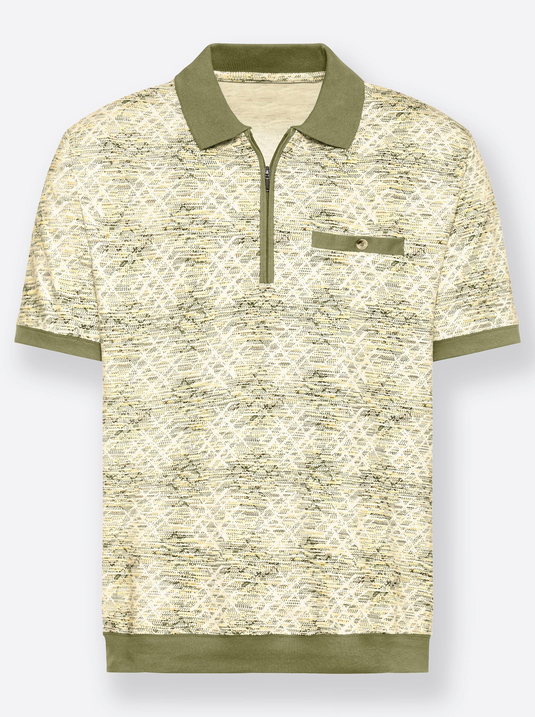 T-Shirt Kurzarm-Poloshirt Kurzarm
