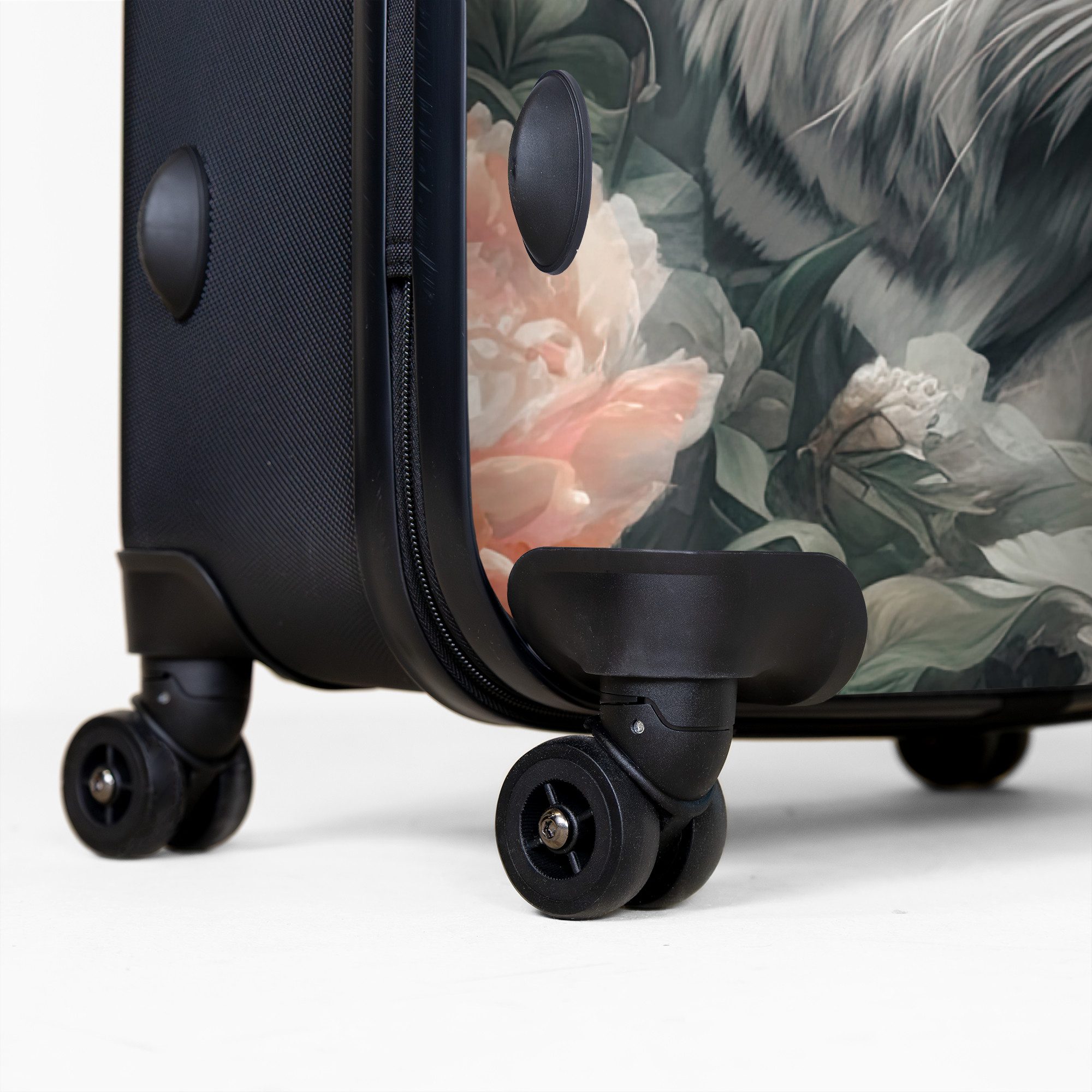 NoBoringSuitcases.com© Hartschalen-Trolley Tiger - Wildtiere - günstig online kaufen