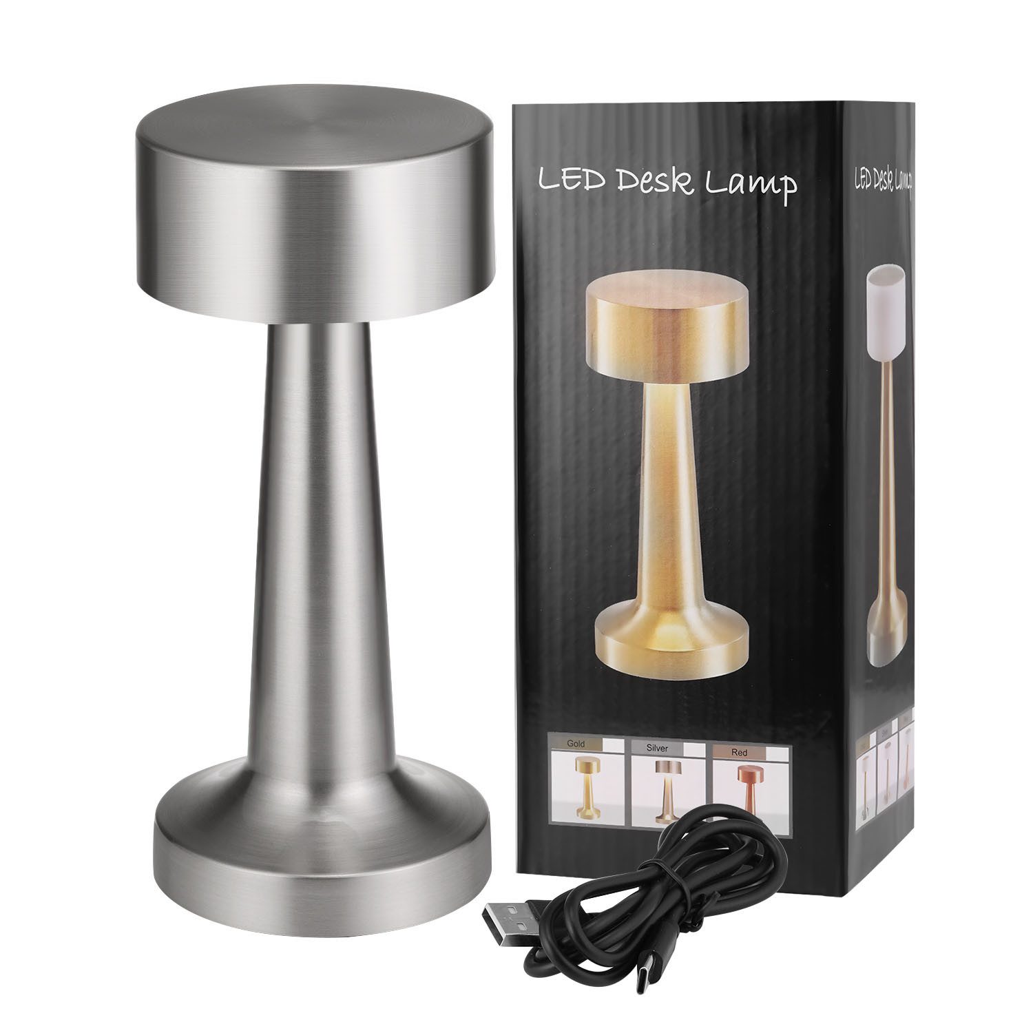 oyajia LED Tischleuchte Touch Dimmbar Tischlampe, günstig online kaufen