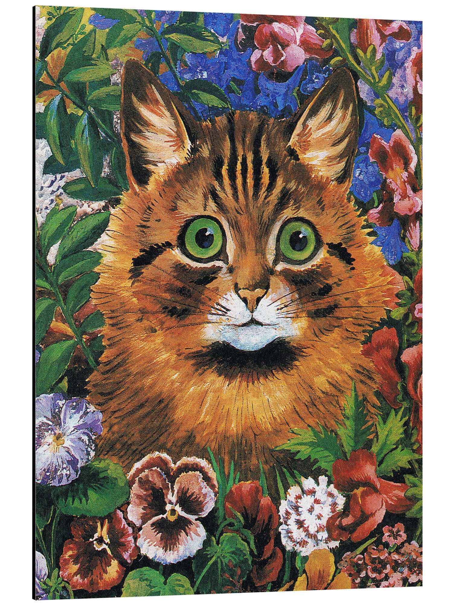 Posterlounge Wandbild Katzenstudie, Louis Wain, erhältlich als Poster, Leinwandbild, Wandsticker oder Acrylglasbild