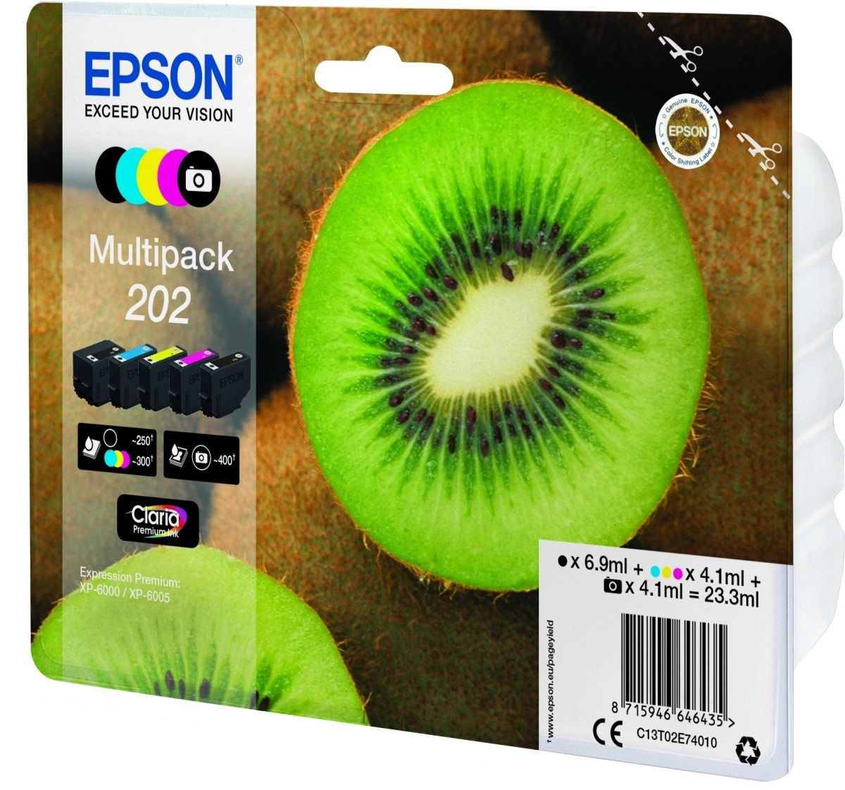 Thumbnail - Epson Tintenpatrone Epson 202 gelb. Nachfülltinte (x)