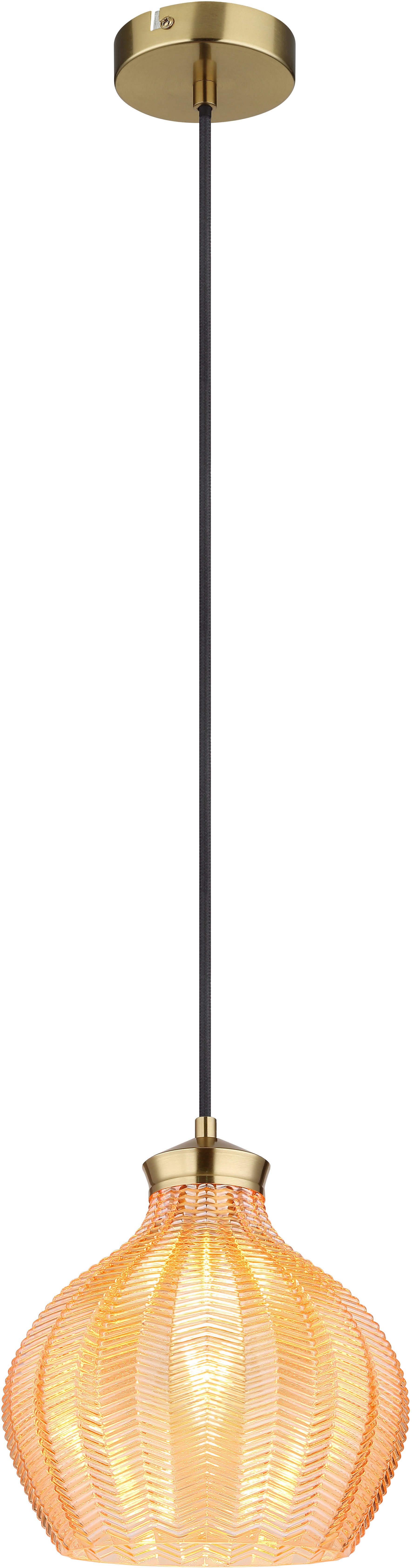 GLOBO LIGHTING Hängeleuchte JESSICA, ohne Leuchtmittel, Hängelampe/Pendelleuchte/Esszimmer/Wohnzimmer/Esstisch