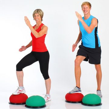 Togu Stepper Balance-Bälle-Set Jumper, Praktisch: Lieferung im 2er-Set – in den Farben Rot und Grün