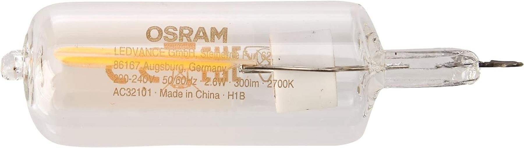 Star 2700K G9, Osram OSRAM Pinlampe LED Warmweiß, Stiftsockelleuchte 30W PIN, Special LED-Leuchtmittel