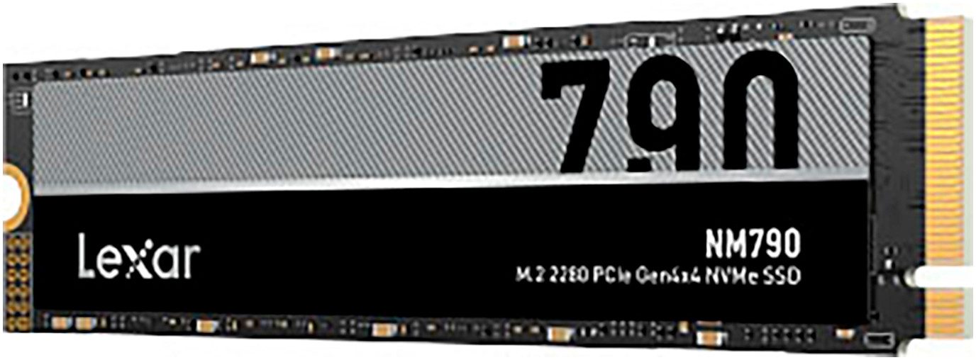 Lexar NM790 4TB interne SSD (4000 GB) 7400 MB/S Lesegeschwindigkeit, 6500 MB/S Schreibgeschwindigkeit