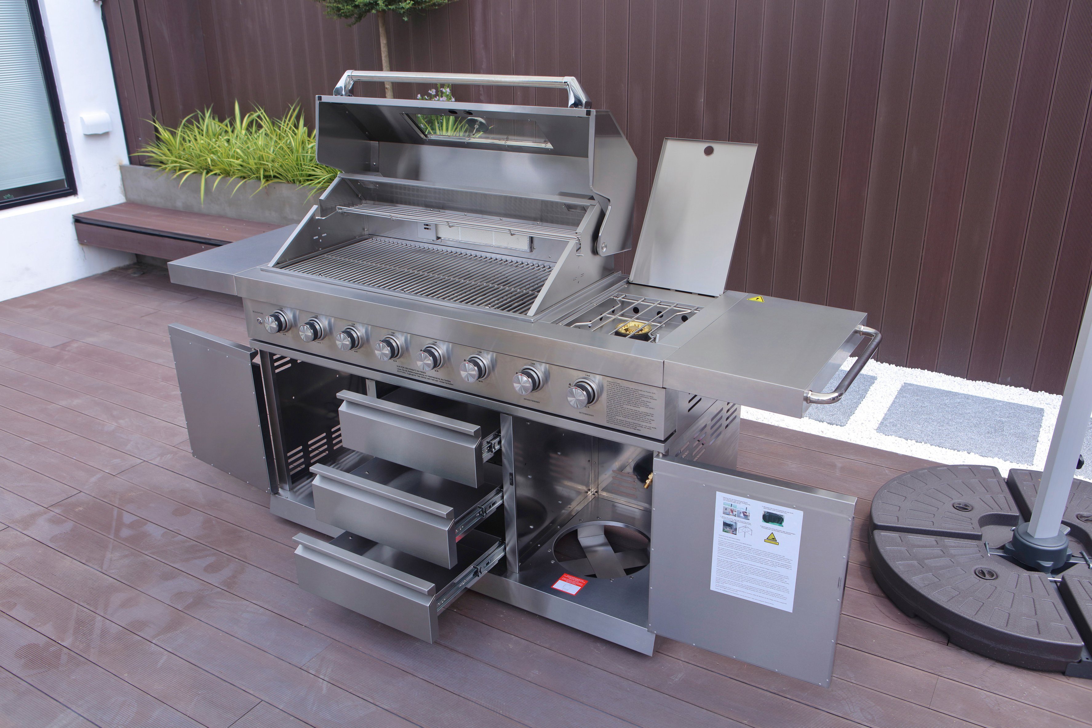 Buschbeck Gasgrill Outdoorküche Bristol