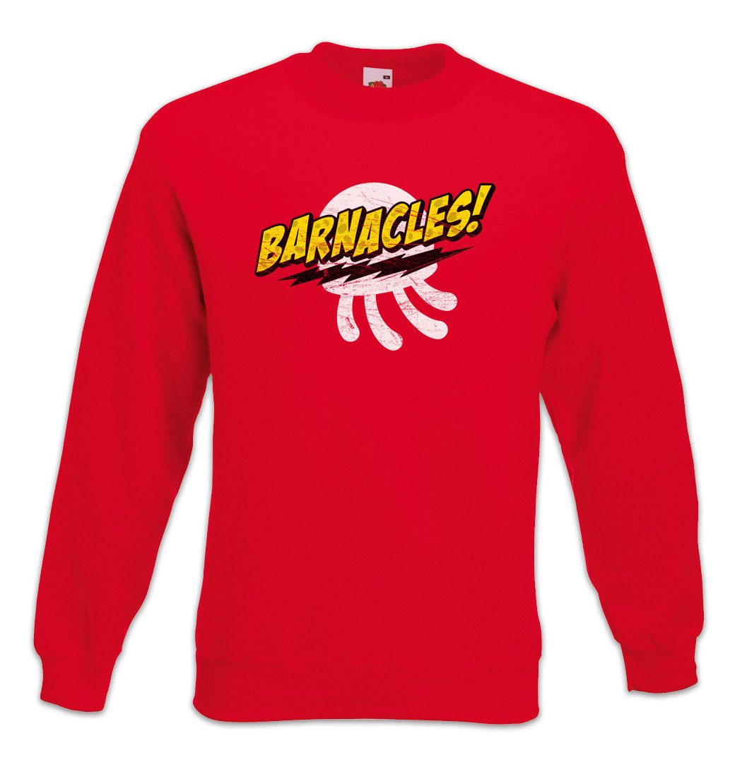 Sweatshirt Jellyfishing Barnacles Sweatshirt Big Sitcom Nerd Bang Geek Gamer