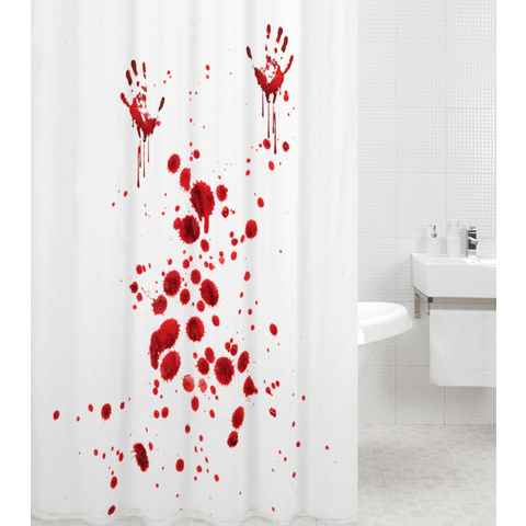 Sanilo Duschvorhang Blood Hands Breite 180 cm, Höhe 200 cm