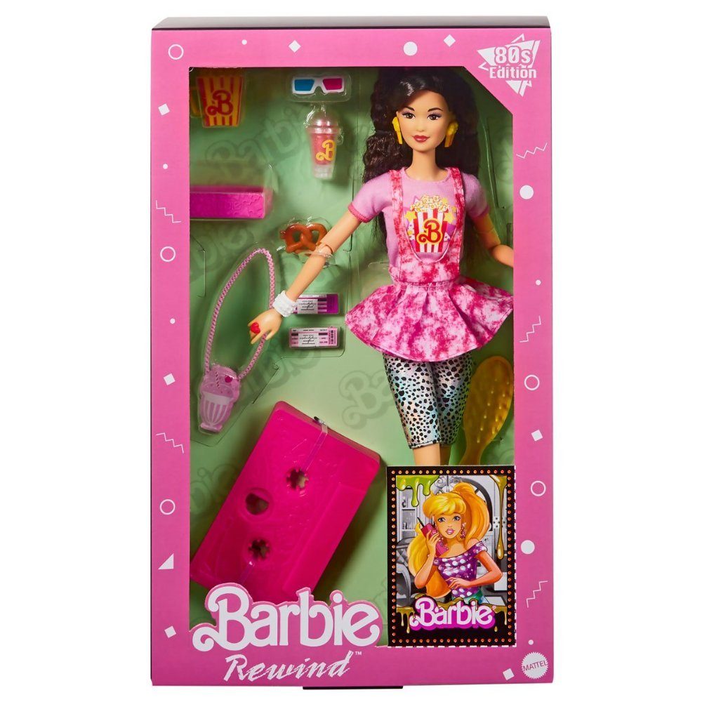 Mattel® Anziehpuppe Barbie Rewind 80er Night Edition Modepuppe Movie