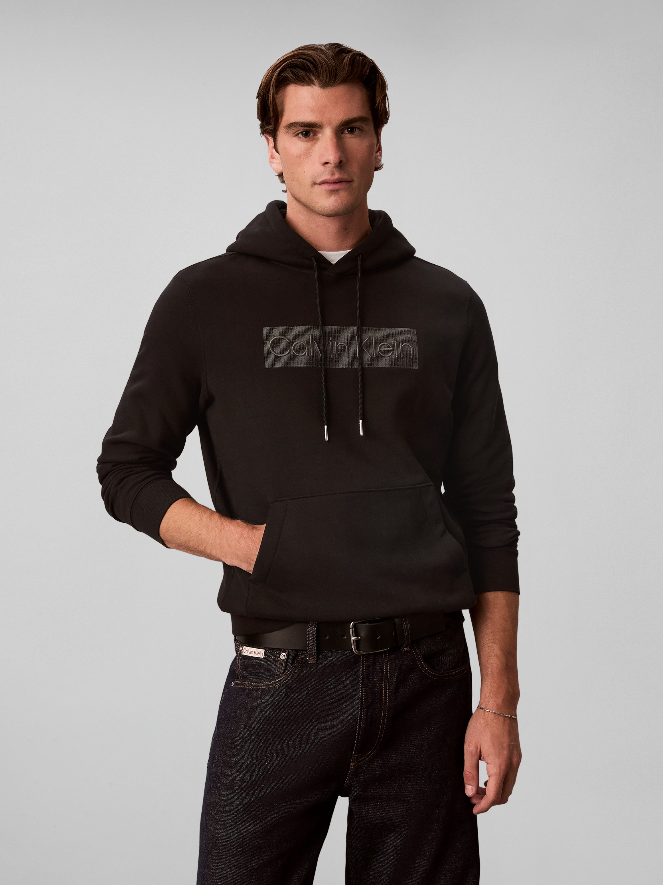 Calvin Klein Kapuzensweatshirt FLEECE GRAPHIC HOODIE Regular fit mit Kapuze