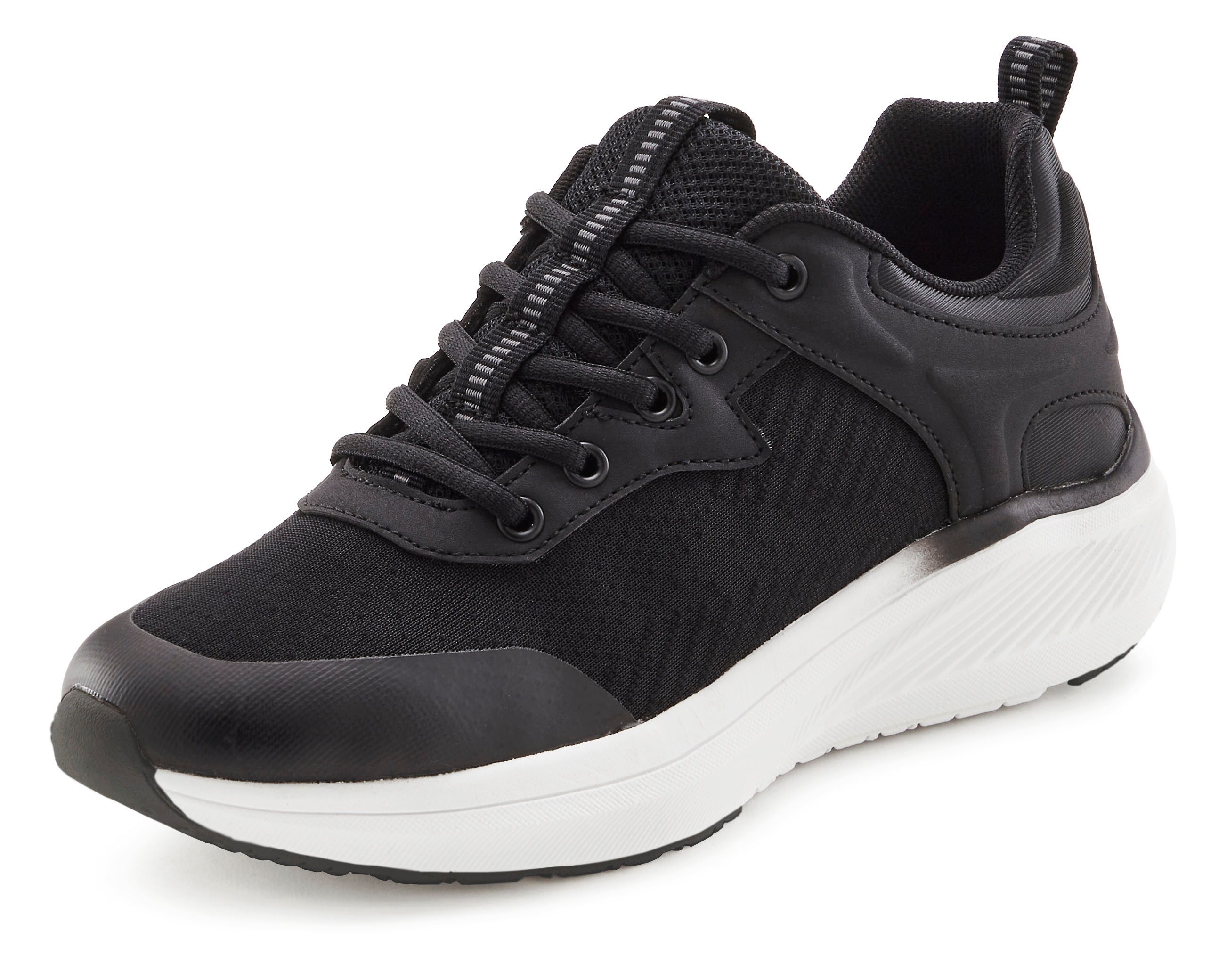LASCANA Sneaker Freizeitschuh, Schnürhalbschuh mit herausnehmbarer günstig online kaufen