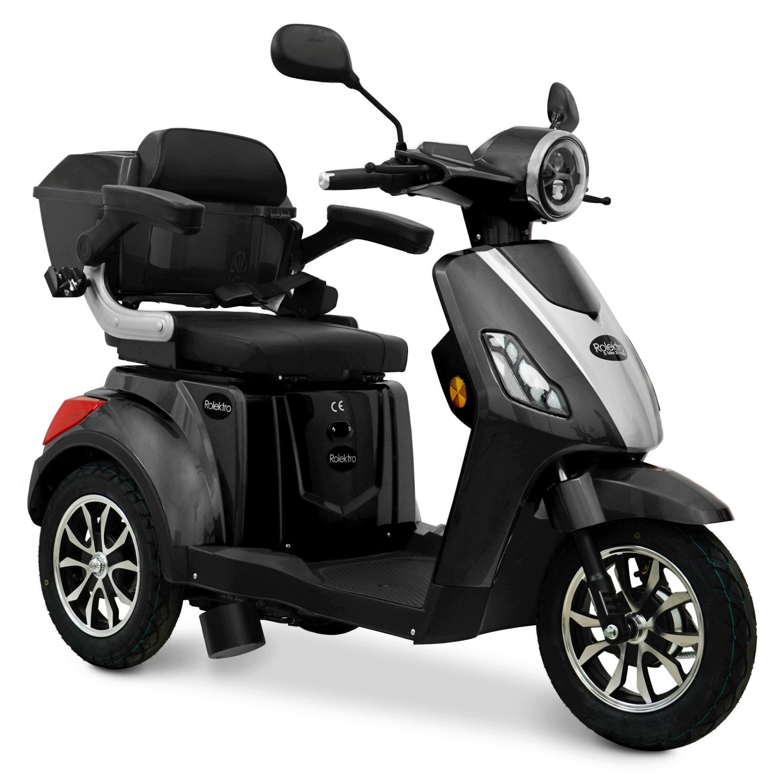 Rolektro Elektromobil Rolektro E-Trike 25 V.2-R31 Bleigel, 1400 W, 25 km/h