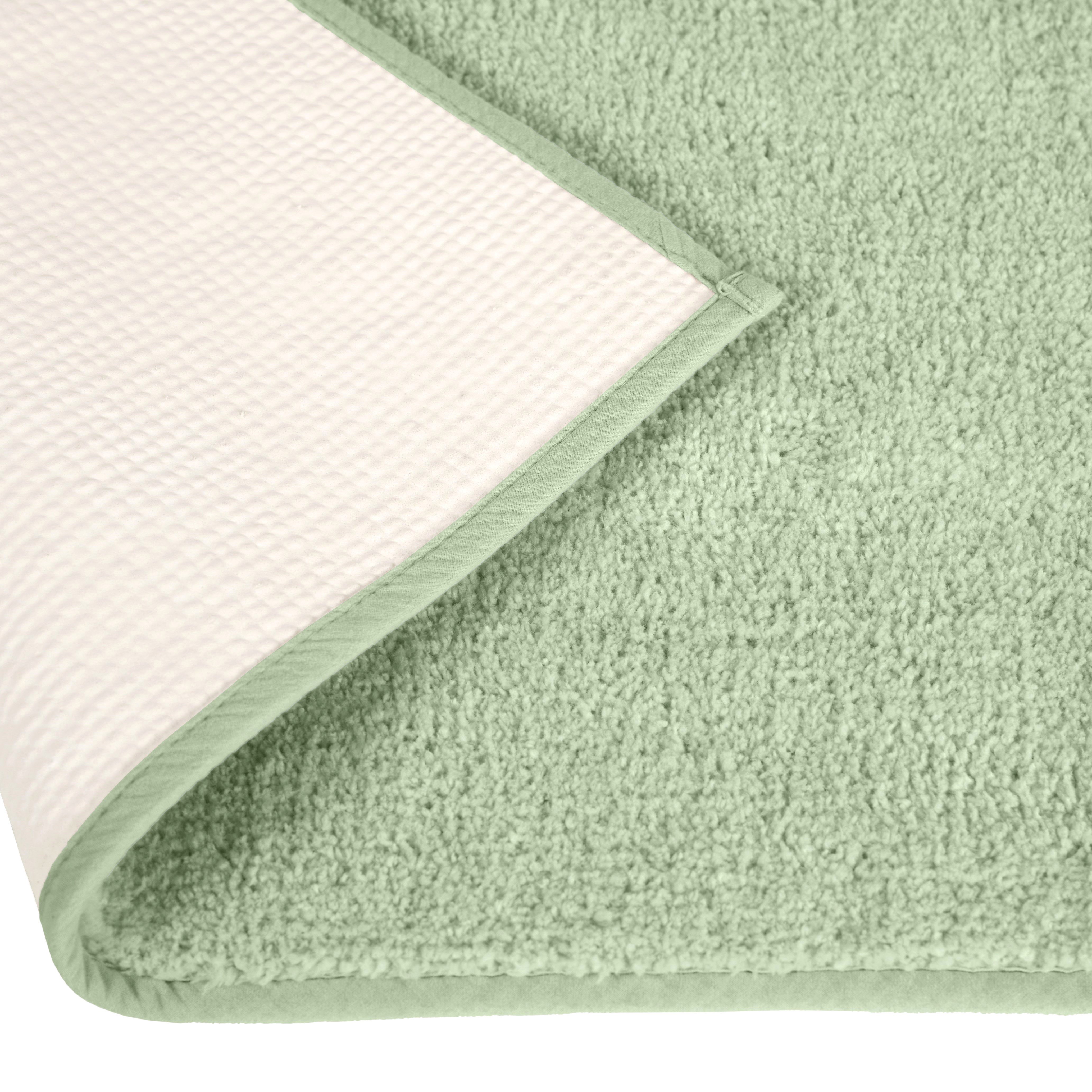 OTTO home Badematte Vanessa, Badvorleger, Badezimmer Teppich, Höhe 10 mm, rutschhemmend beschichtet, schnell trocknend, strapazierfähig, fußbodenheizungsgeeigne – Bild 5 von 5