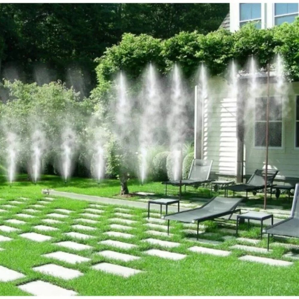 Sprühmanschette Gartenwasservorhang 15m mit Sprühnebel