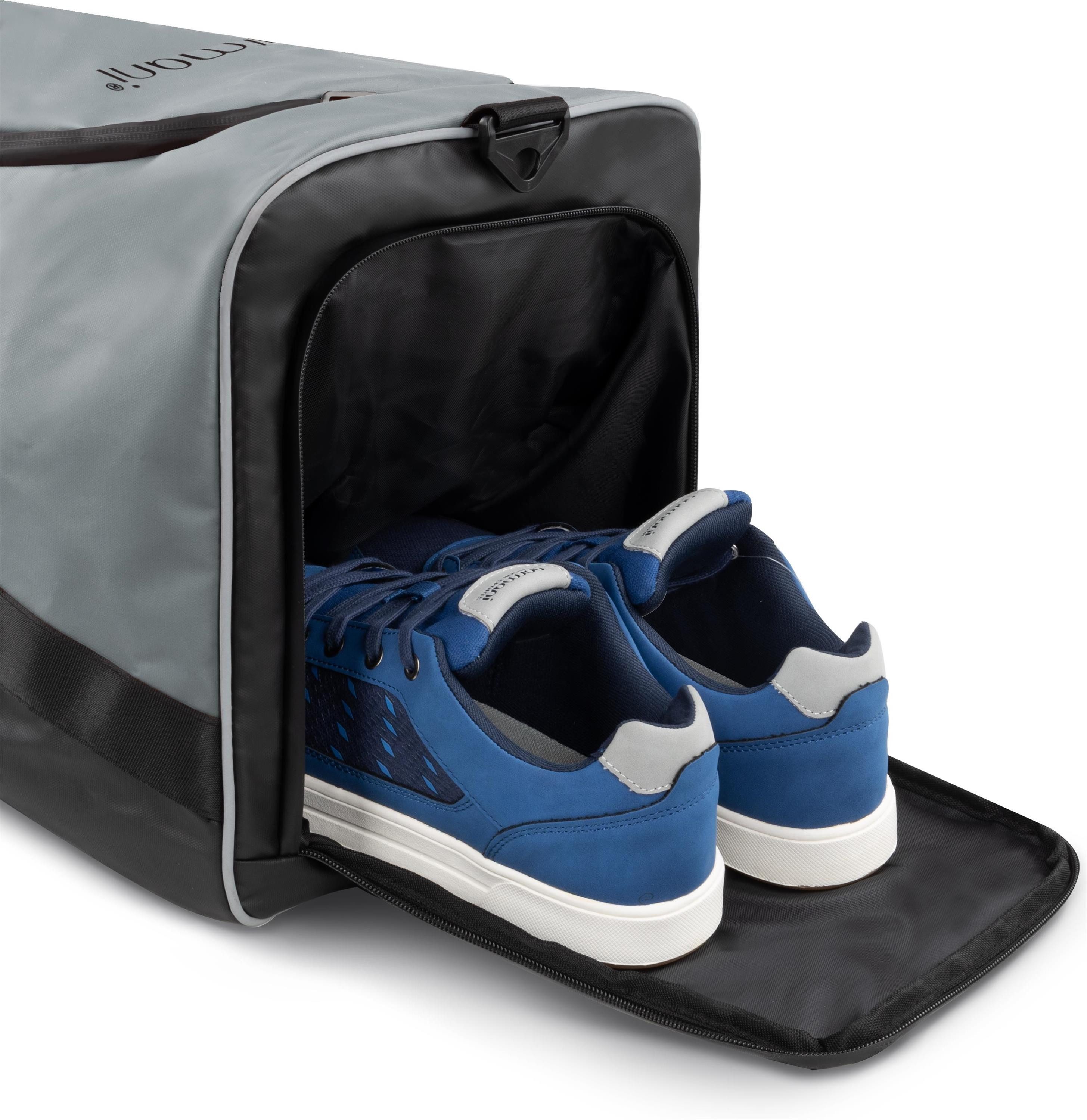 normani Sporttasche Reisetasche mit Rucksackfunktion 120 Liter, Trainingstasche mit Schultergurten