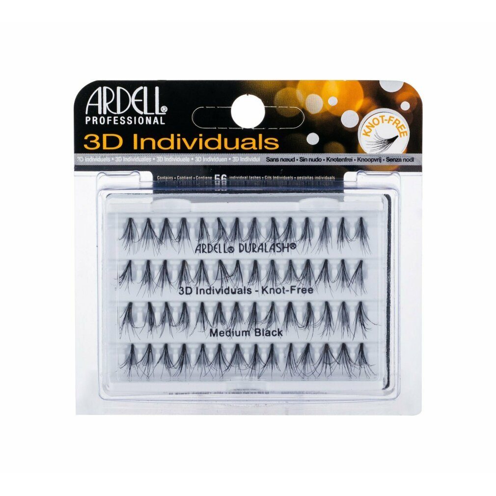 ARDELL Einzelwimpern Ardell Individual 3D Position False Eyelashes Medium Black