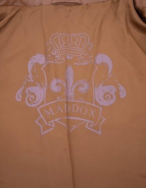 Maddox Lederjacke Sonja-20 MADDOX - Damen Echtleder Ledermantel Übergangsmantel Lammnappa cognac