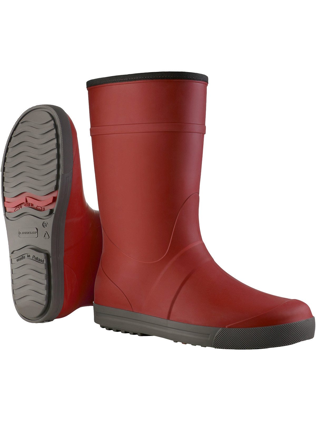 PB0KV45 Amsterdammer Burgunderrot Gummistiefel