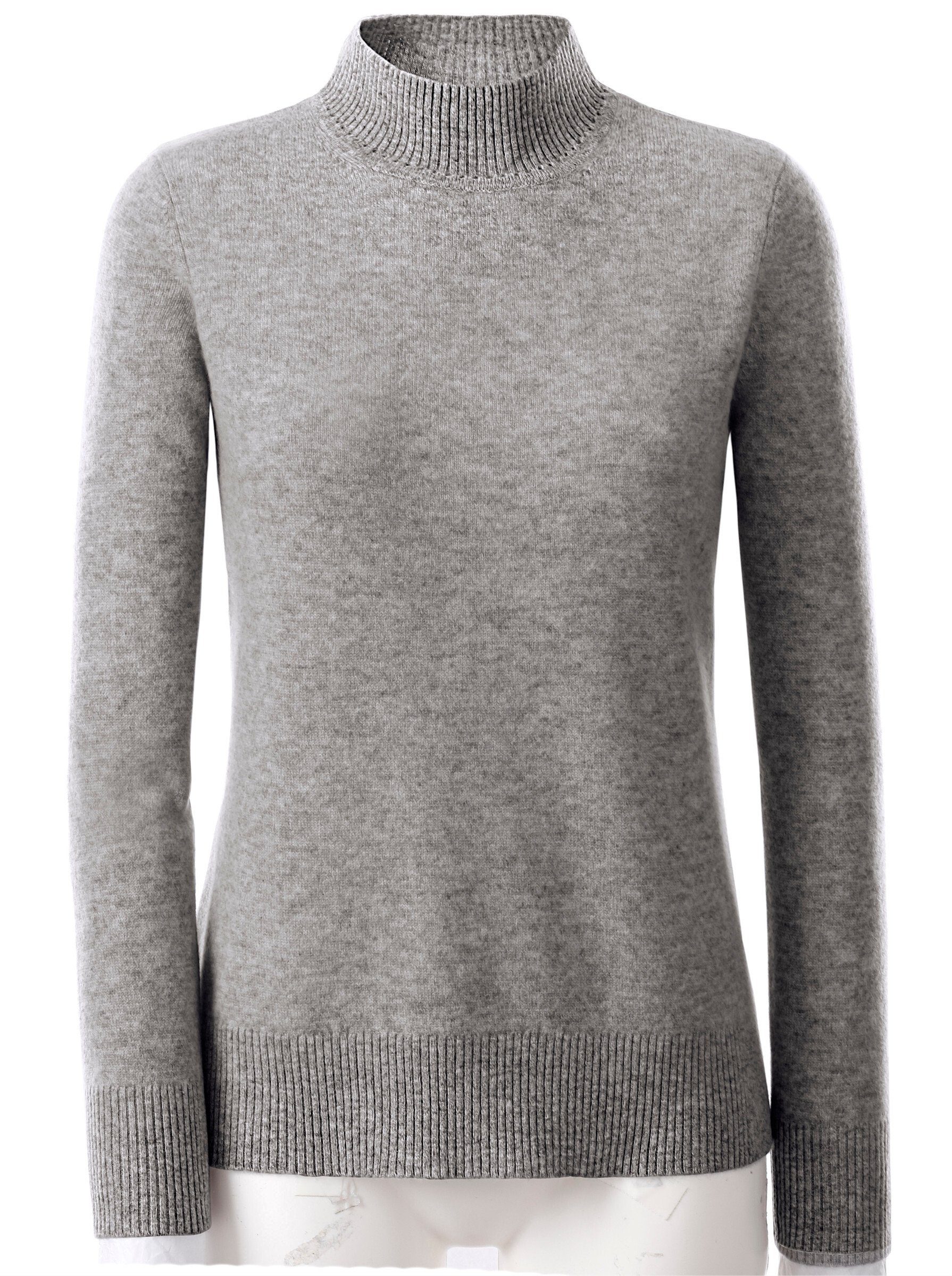 Strickpullover Stehkragenpullover