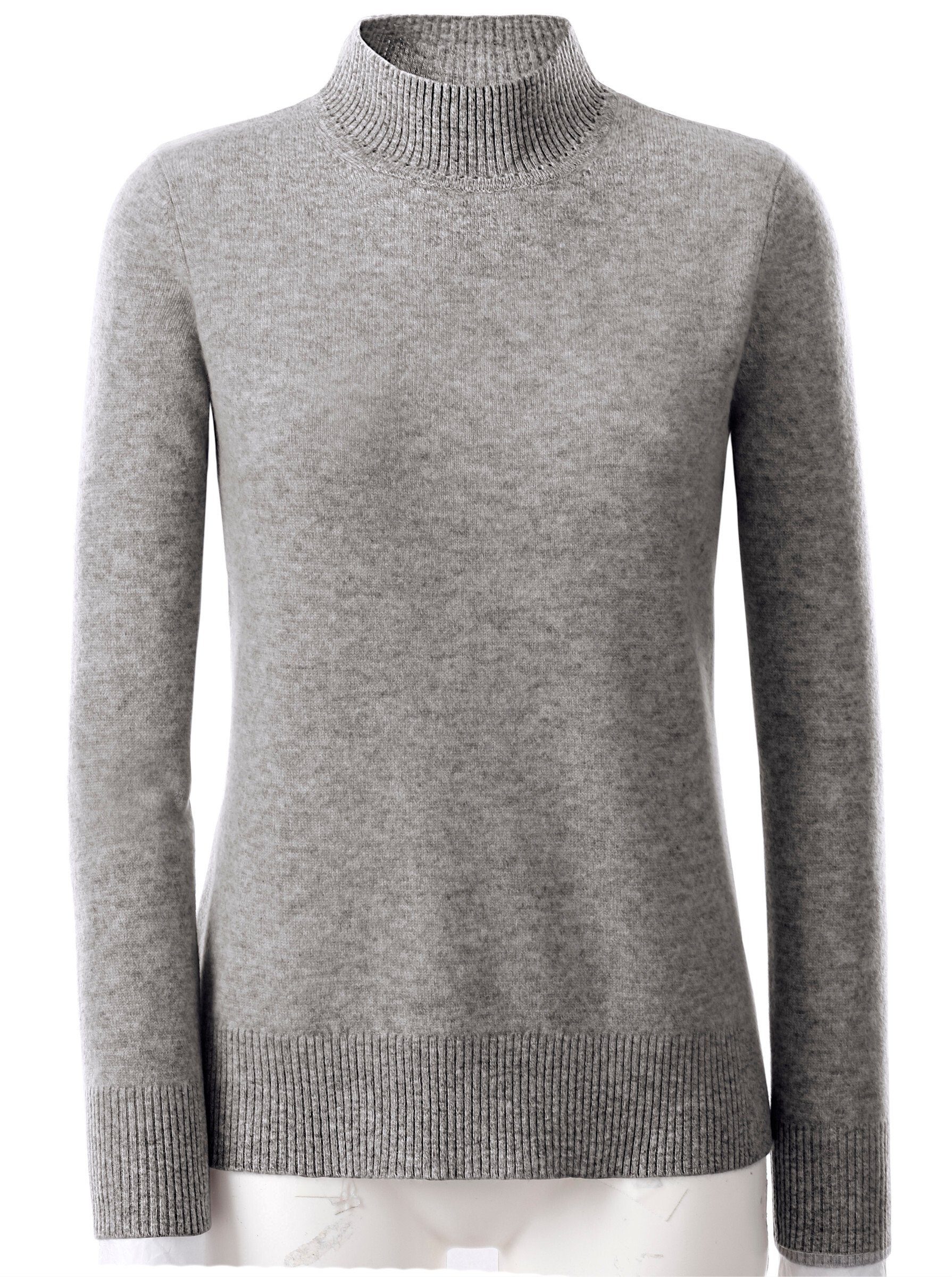 WITT Strickpullover grau-meliert WEIDEN