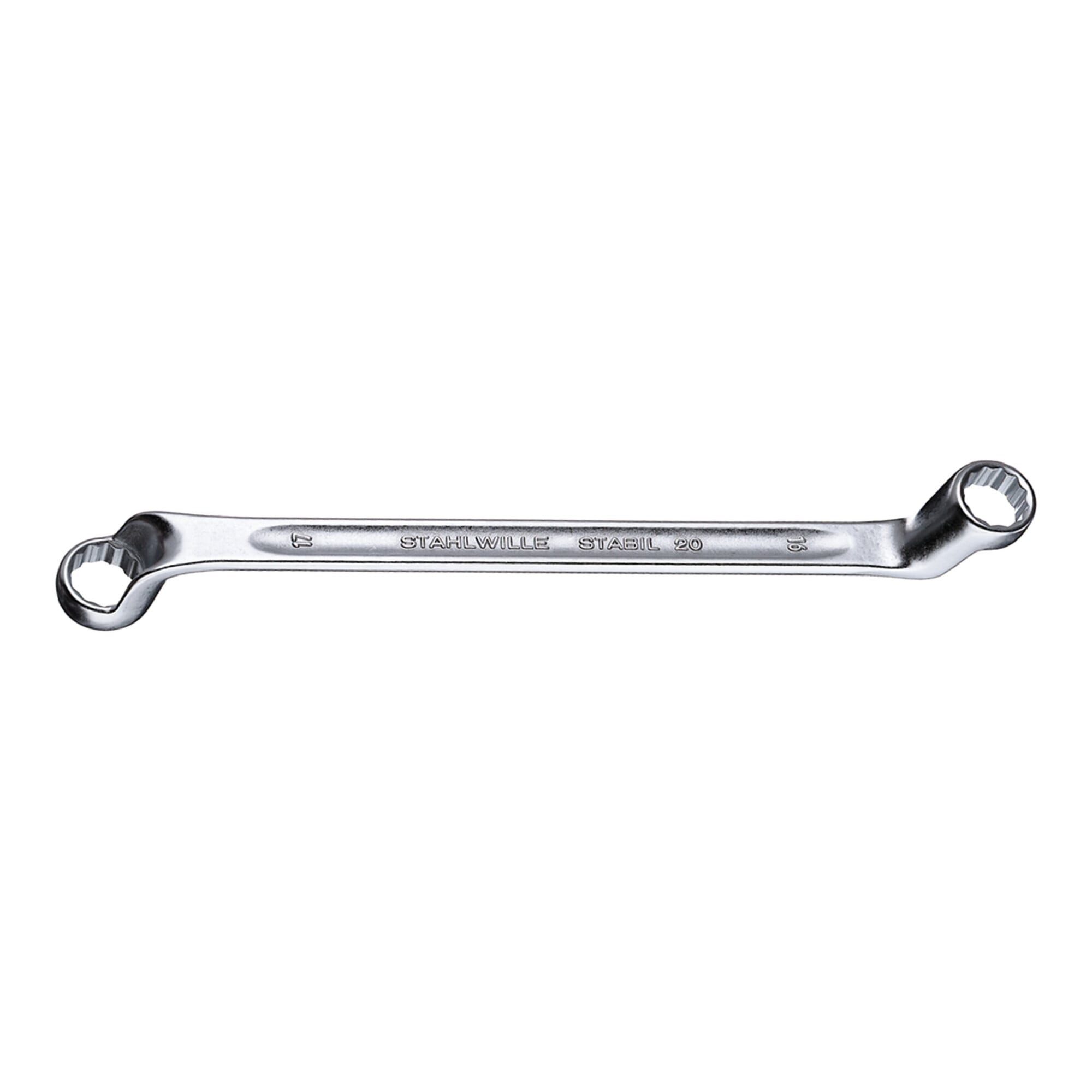 Stahlwille Schraube Stahlwille Doppelringschlüssel StahlwilleSTABIL® SW.24 x 27mm L.330mm